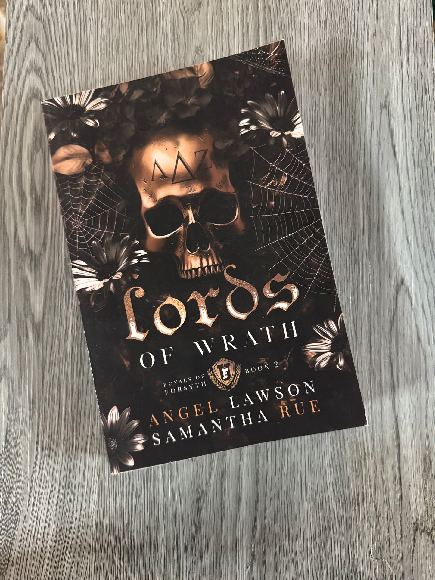 Lords of Wrath (Royals of Forsyth University #2) by Angel Lawson-Used