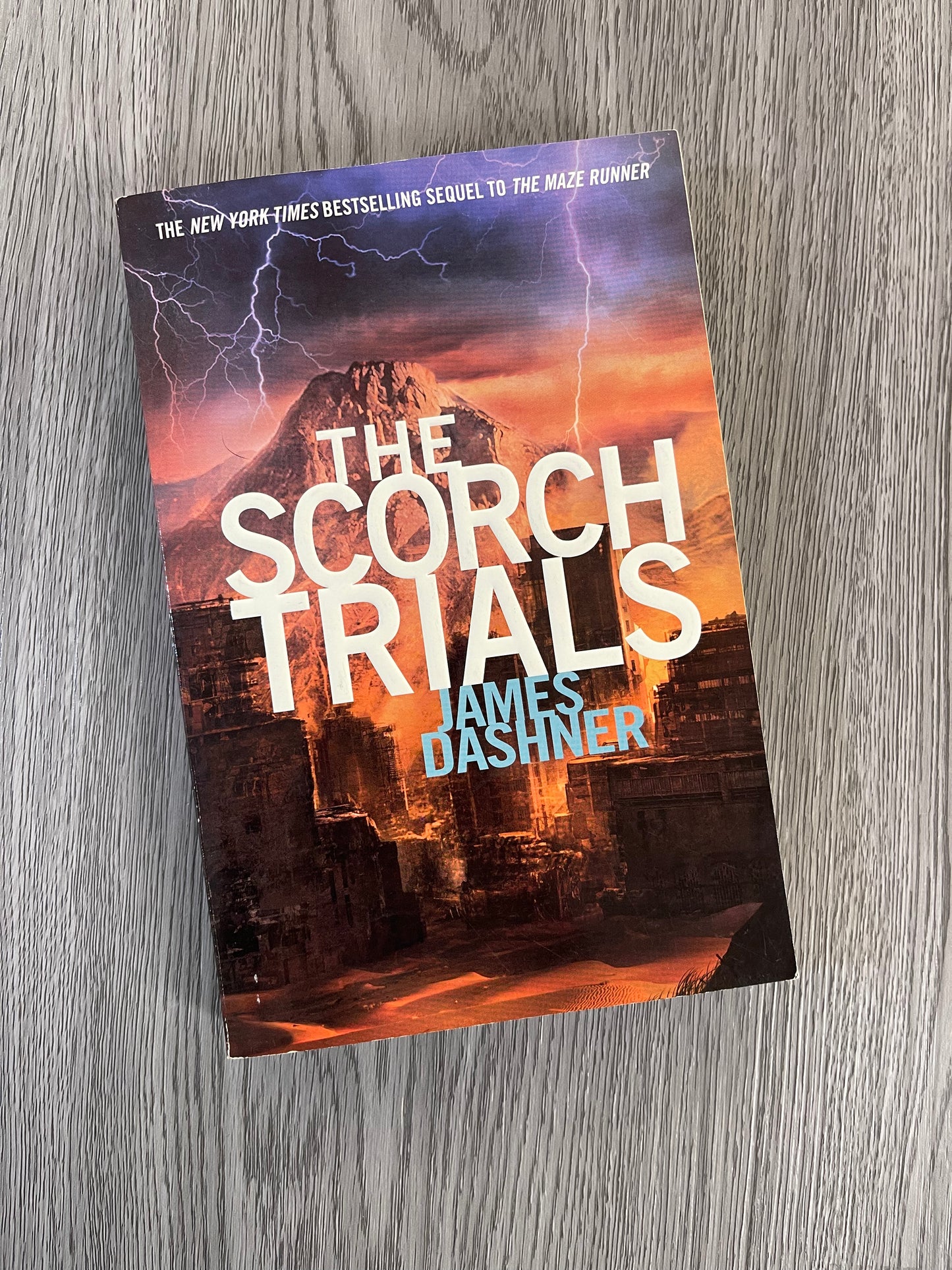 The Scorch Trials (Maze Runner #2) by James Dasher-Used