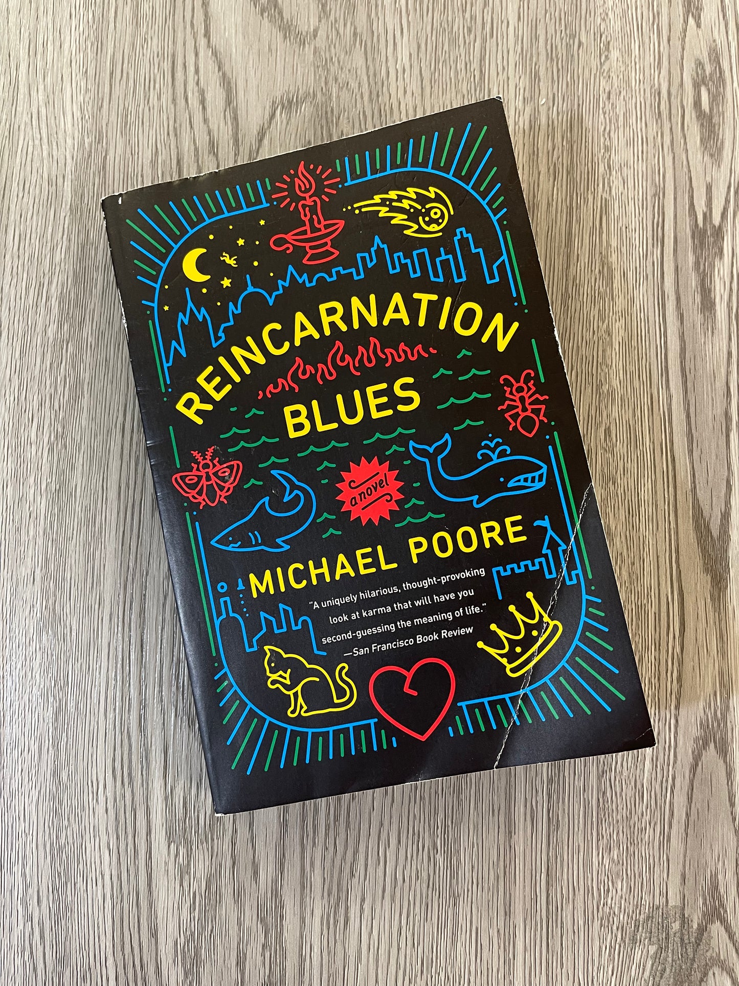 Reincarnation Blues by Michael Poore-Used