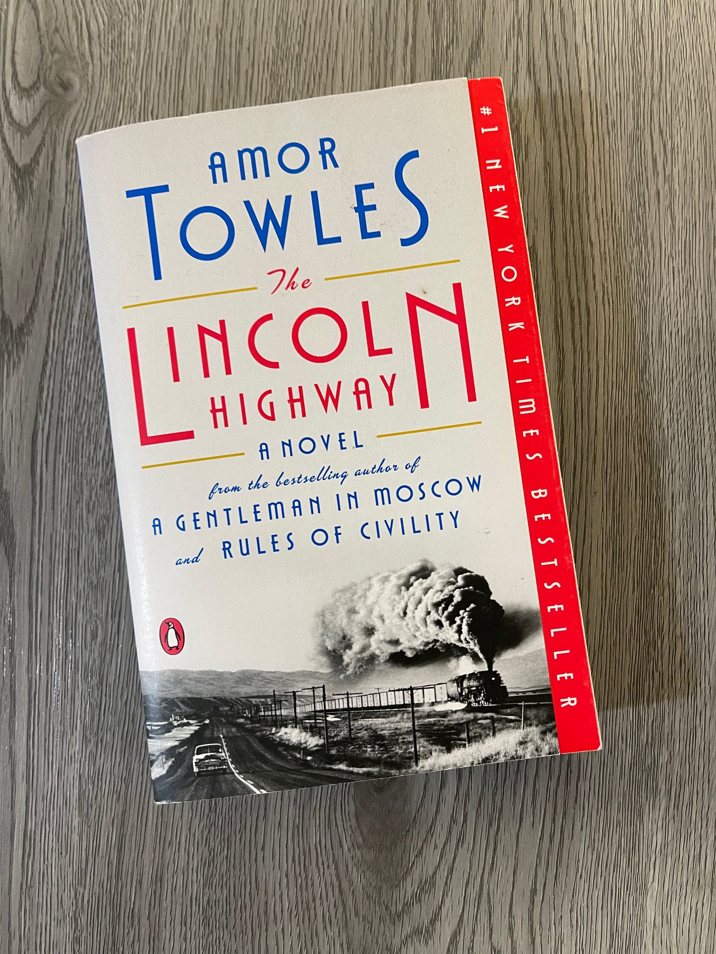 The Lincoln Highway by Amor Towles-Used