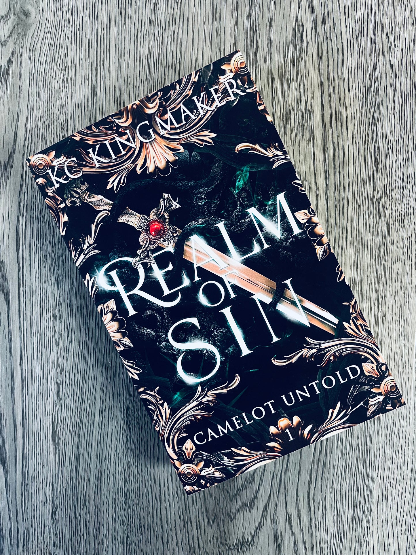Realm of Sin (Camelot Untold #1) by KC Kingmaker-Used