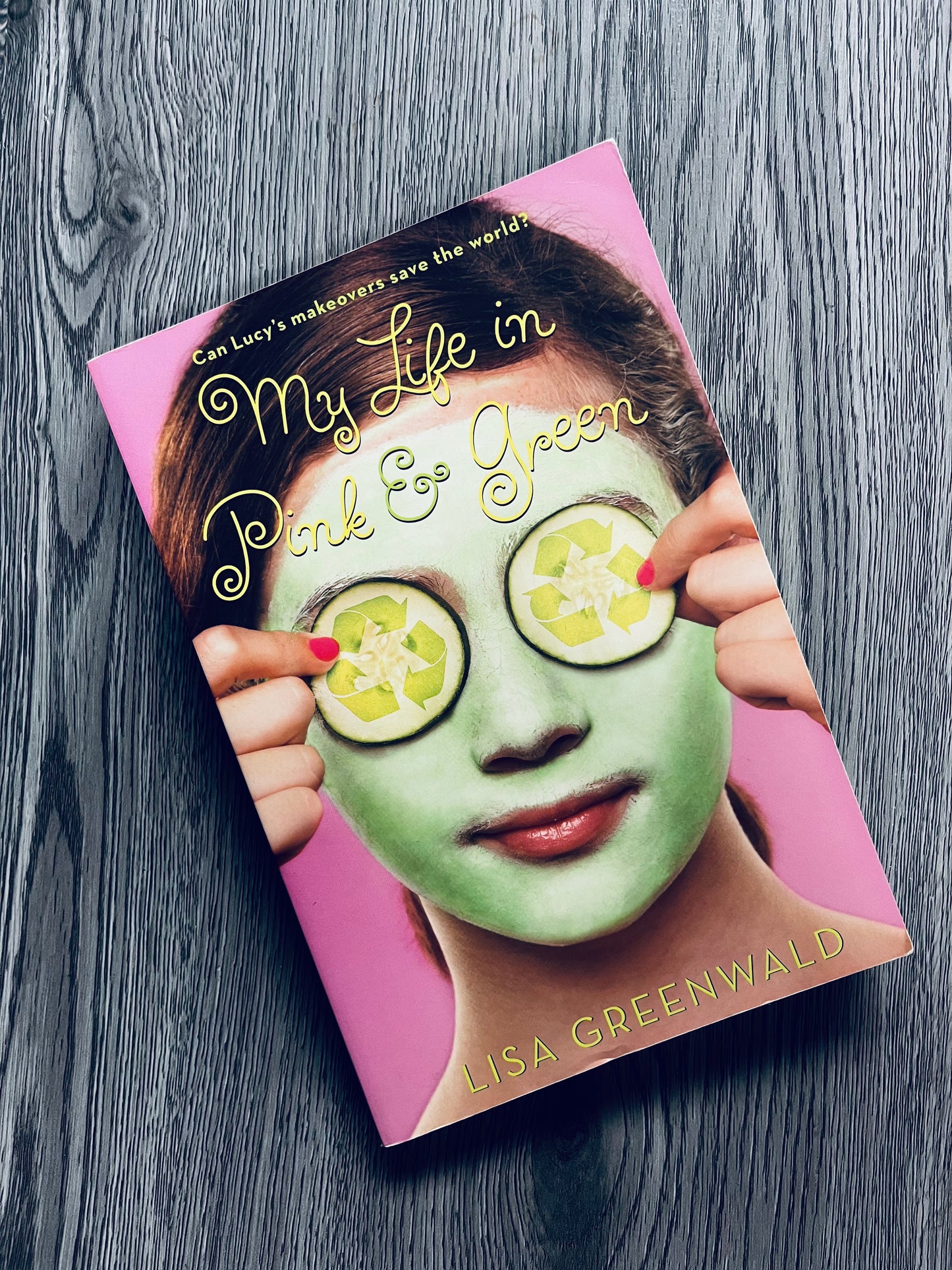 My Life in Pink & Green (Pink & Green #1) by Lisa Greenwald-Used