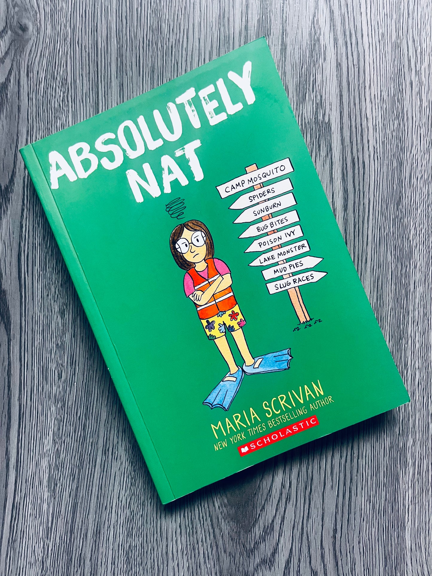 Nat Enough Series by Maria Scrivan - Graphic Novels - Used