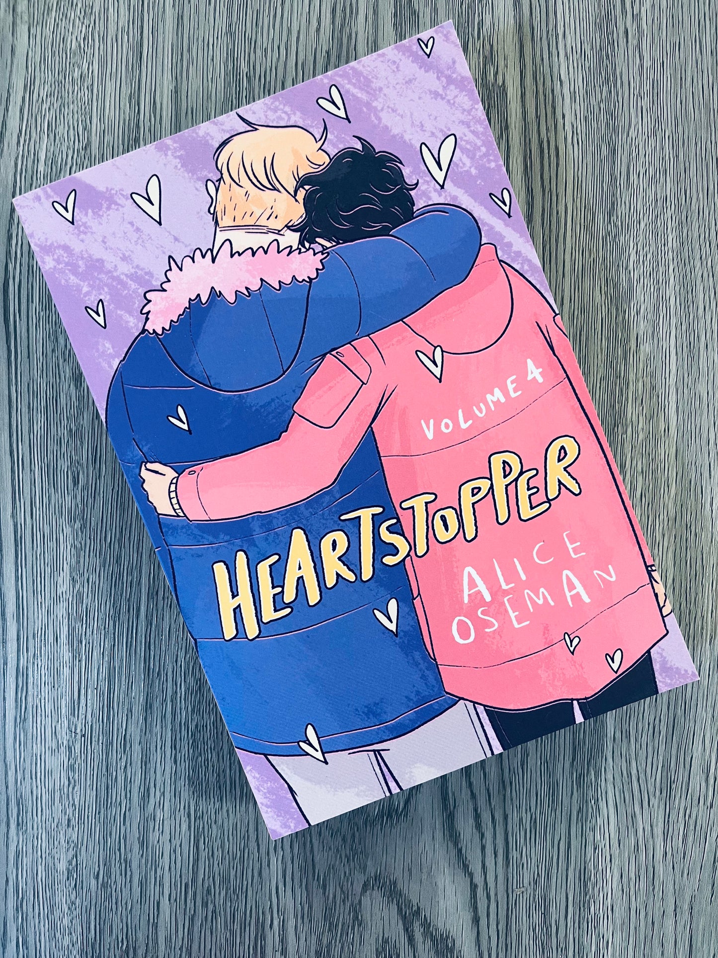 Heartstopper: Volume 4 by Alice Osemen - Graphic Novel-Used