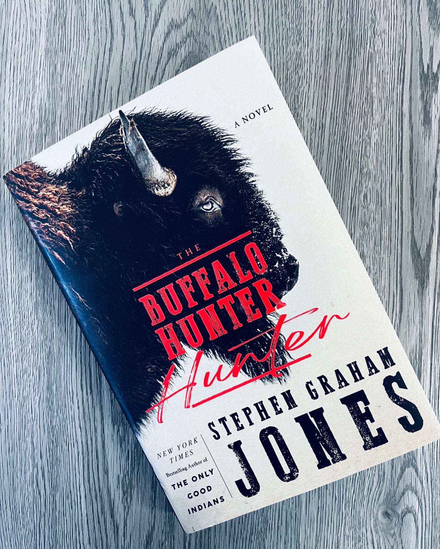 The Buffalo Hunter Hunter by Stephen Graham Jones-Used