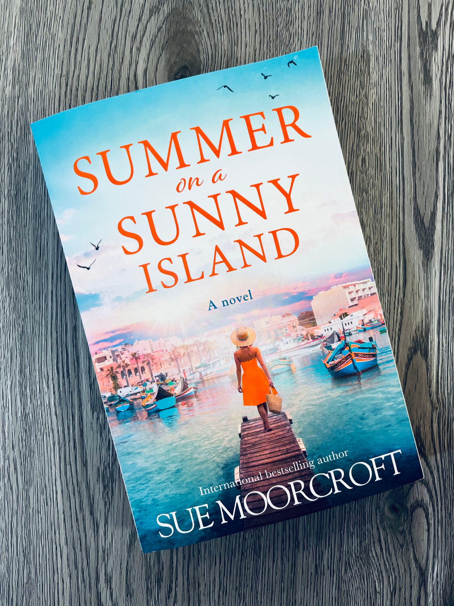 Summer on Sunny Island by Sue Moorcroft-Used