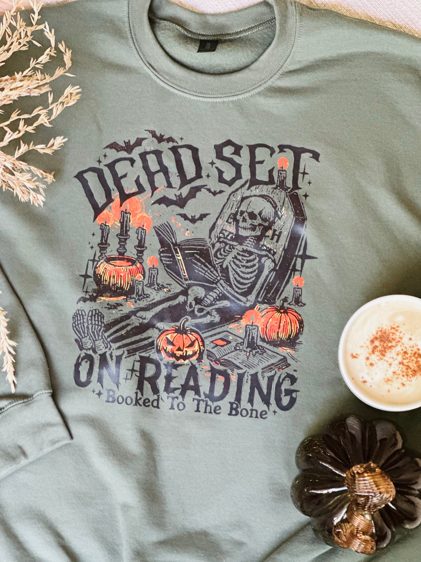 Dead Set on Reading Crewneck