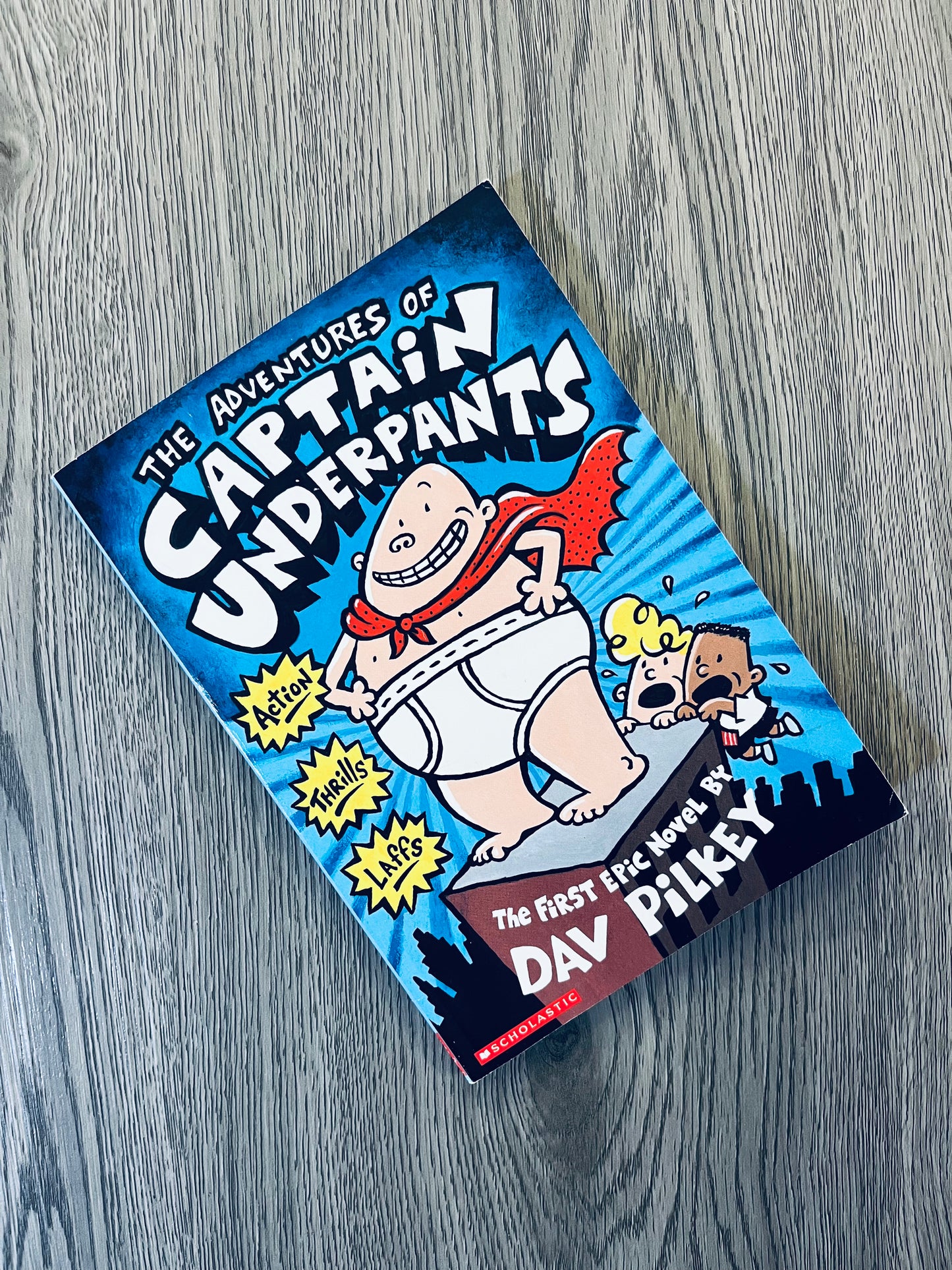 Captain Underpants Series by Dav Pilkey - Paperback Used