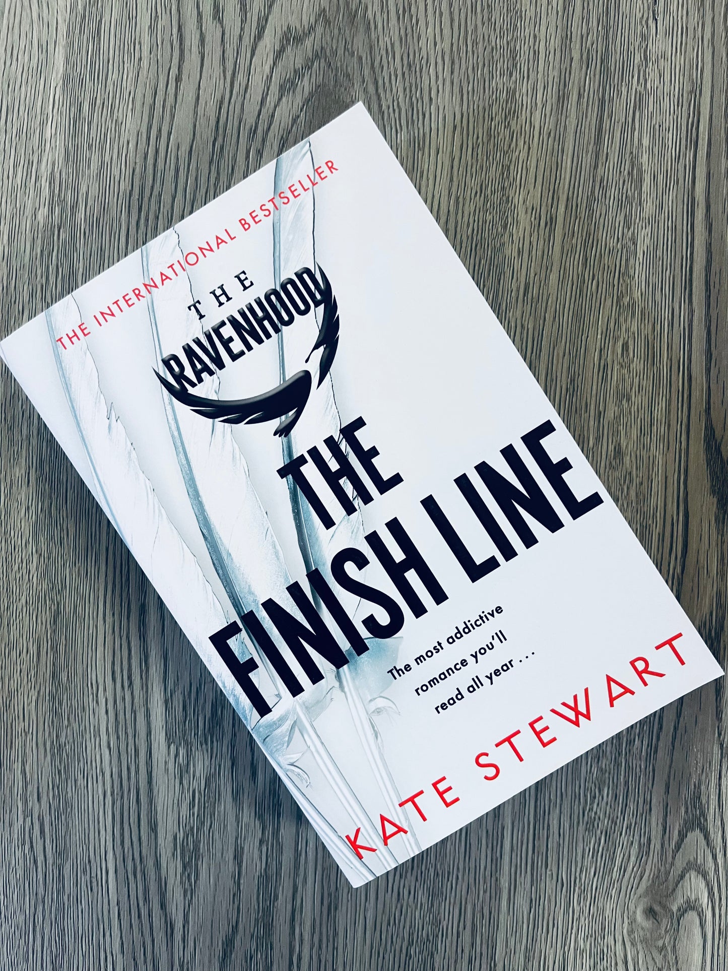 The Finish Line (The Ravenhood Trilogy #3) by Kate Stewart - Used