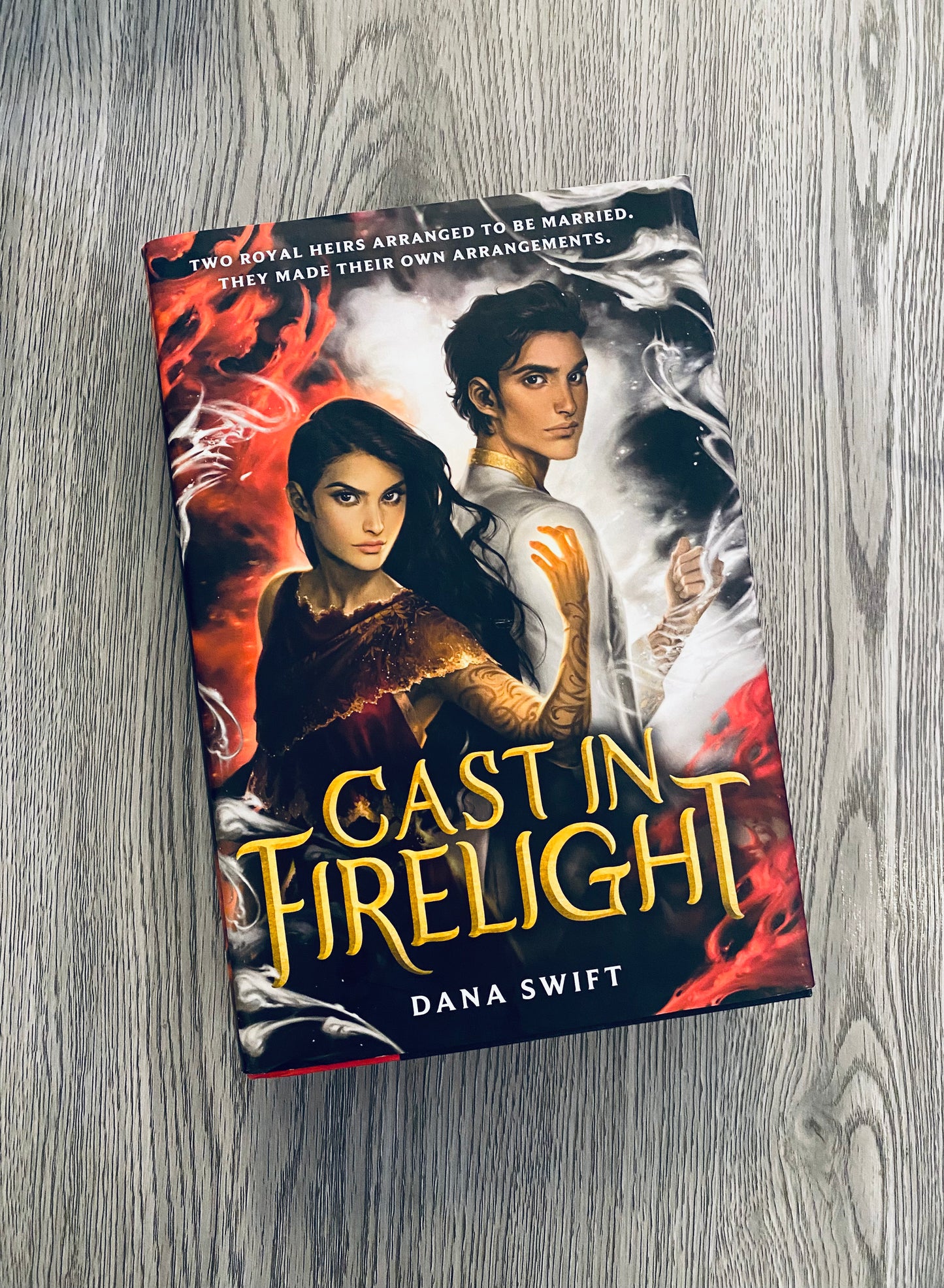 Cast In Firelight (Wickery #1) by Dana Smith-Hardcover Used