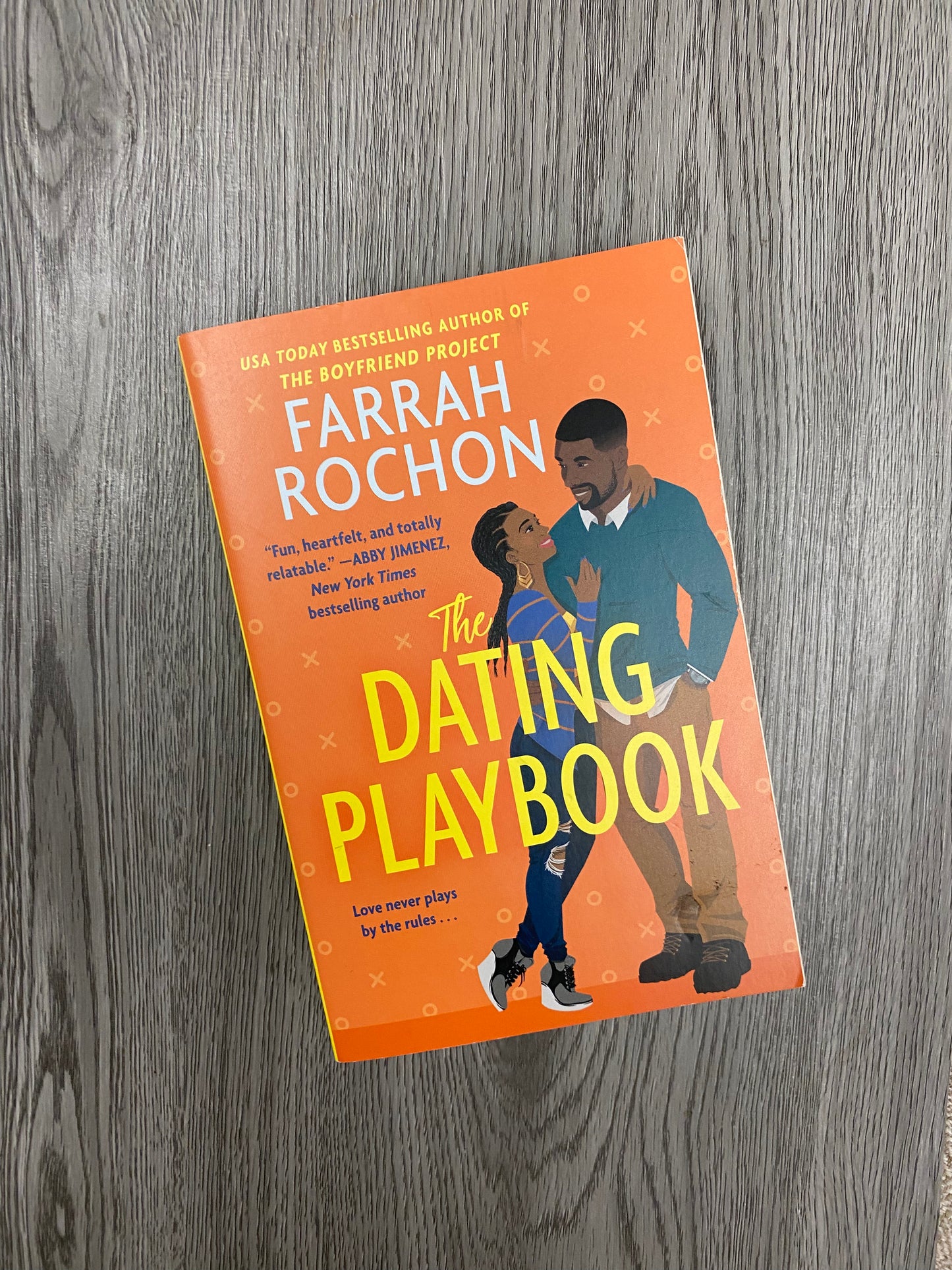 The Dating Playbook ( The Boyfriend Project #2) by Farrah Rochon-Used
