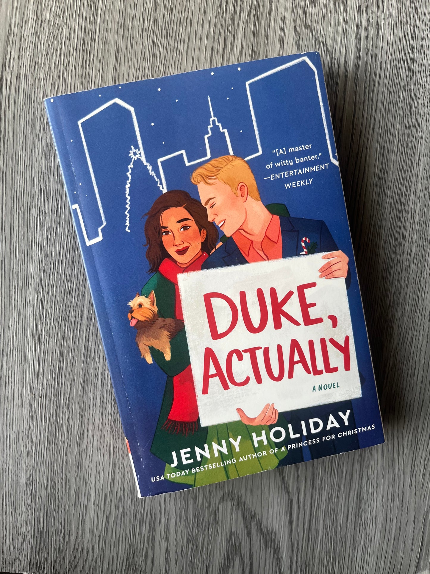 Duke, Actually (Christmas in Eldovia #2) by Jenny Holiday - Used