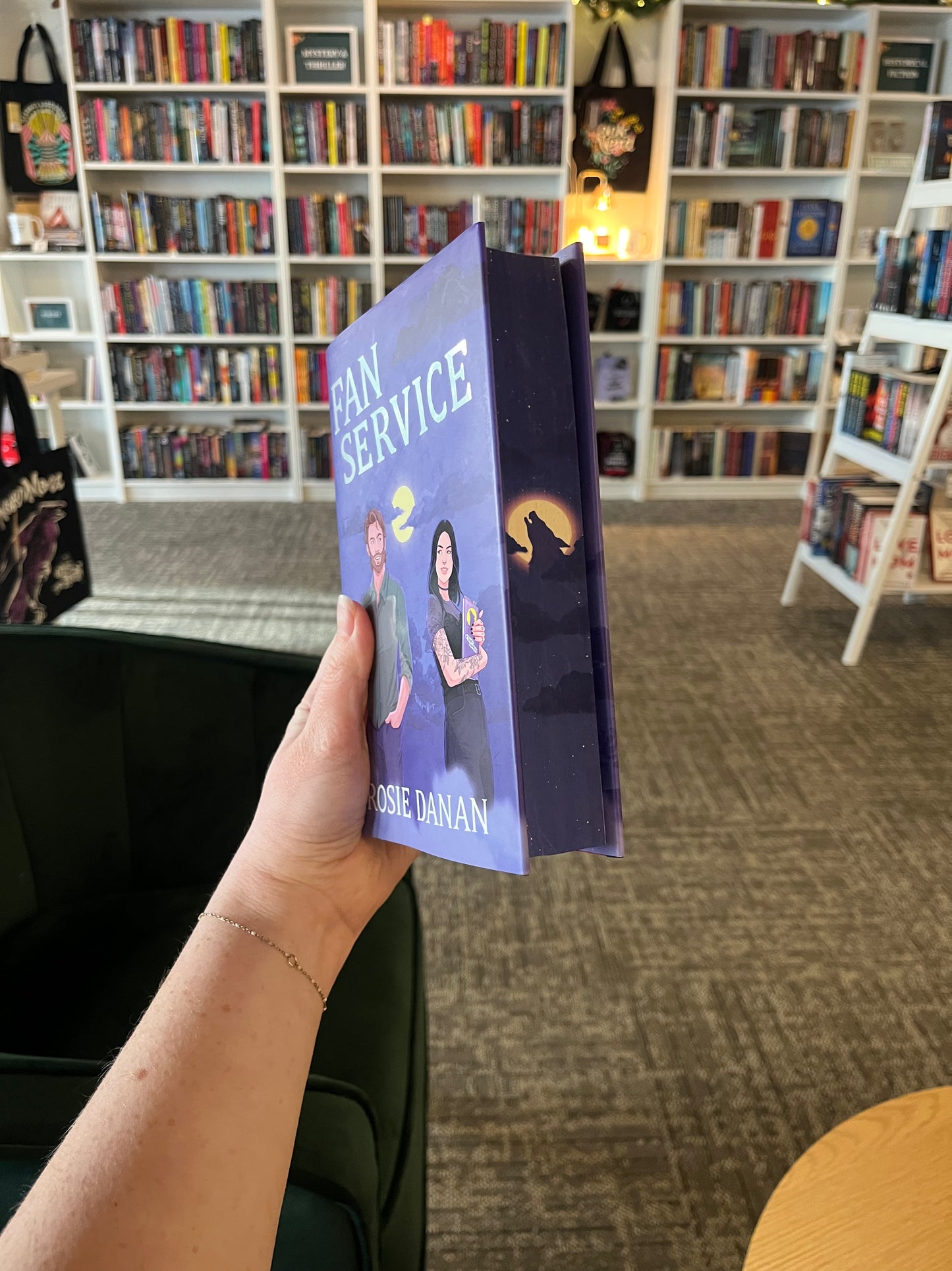 Fan Service by Rosie Danan - Hardcover Signed Sprayed Edge Edition - Used