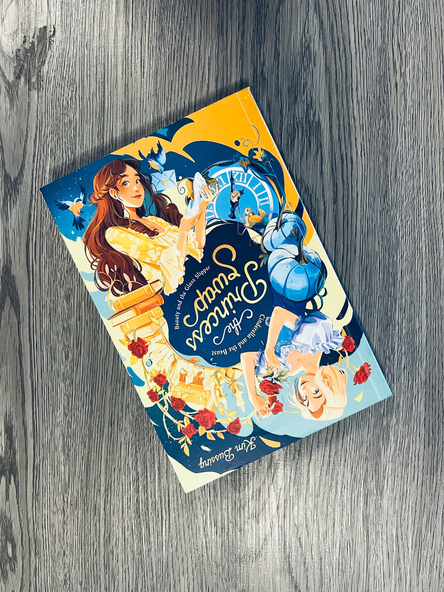 Cinderella and the Beast or, Beauty and the Glass Slipper (The Princess Swap #1) by Kim Bussing - Used