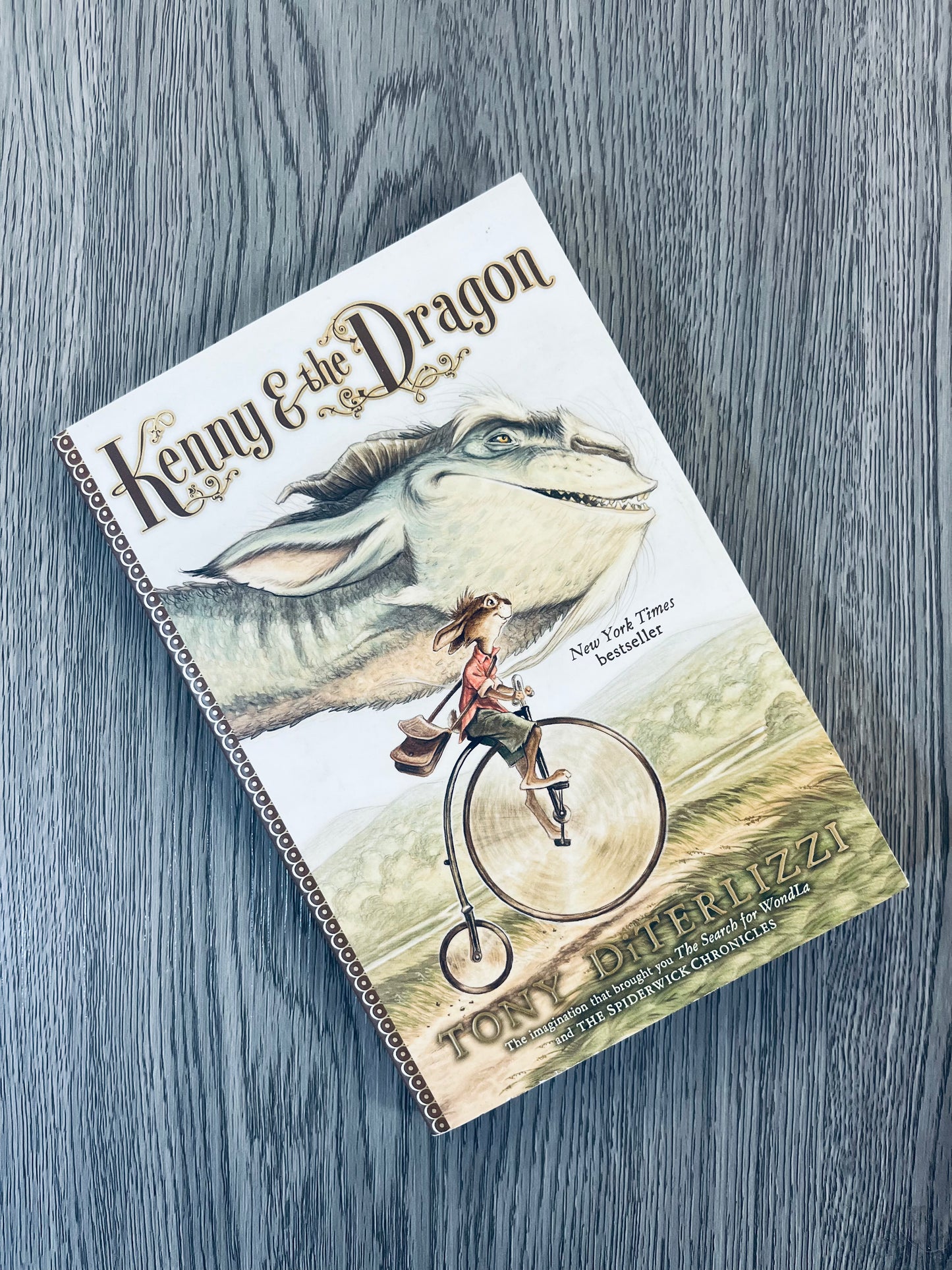 Kenny and the Dragon by Tony DiTerlizzi-Used