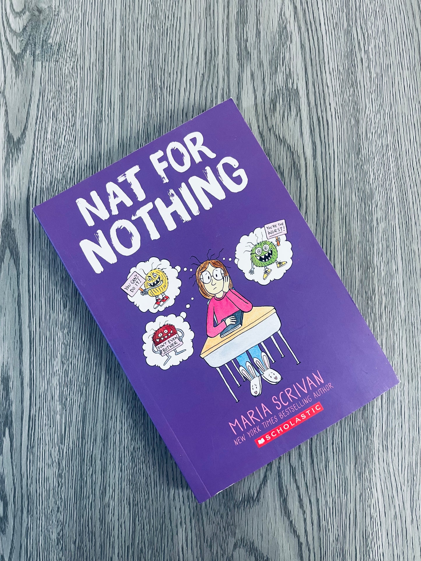 Nat Enough Series by Maria Scrivan - Graphic Novels - Used