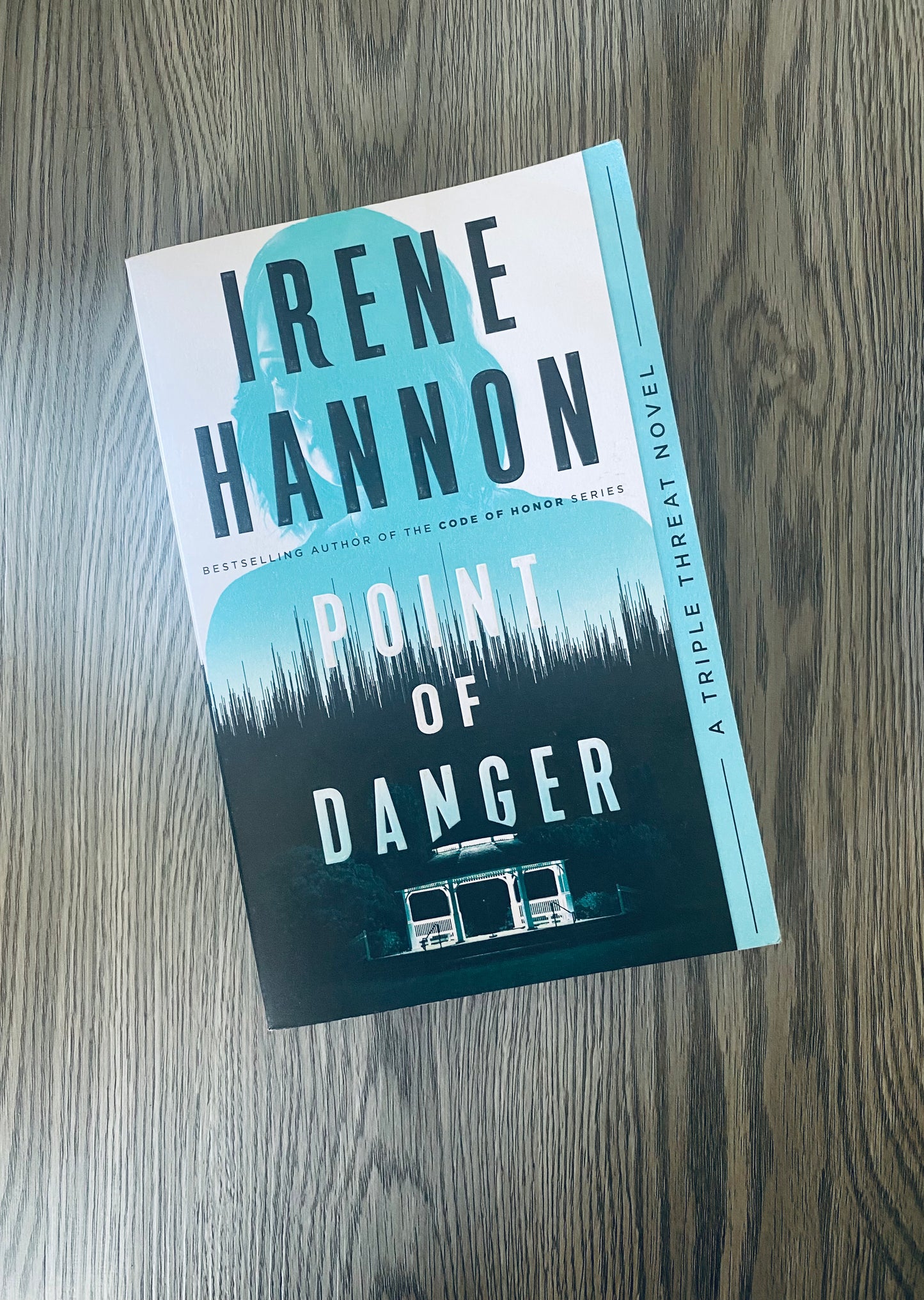 Point of Danger ( Triple Threat #1) by Irene Hannon-Used