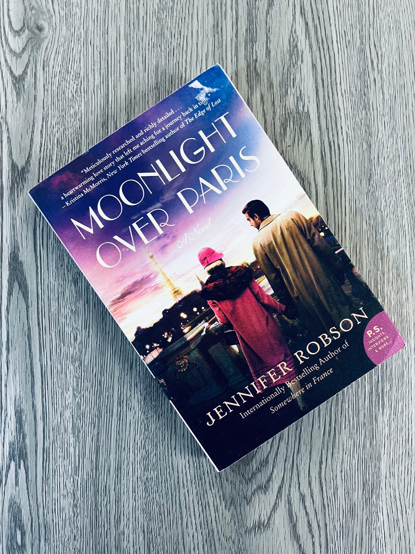 Moonlight over Paris by Jennifer Robson-Used