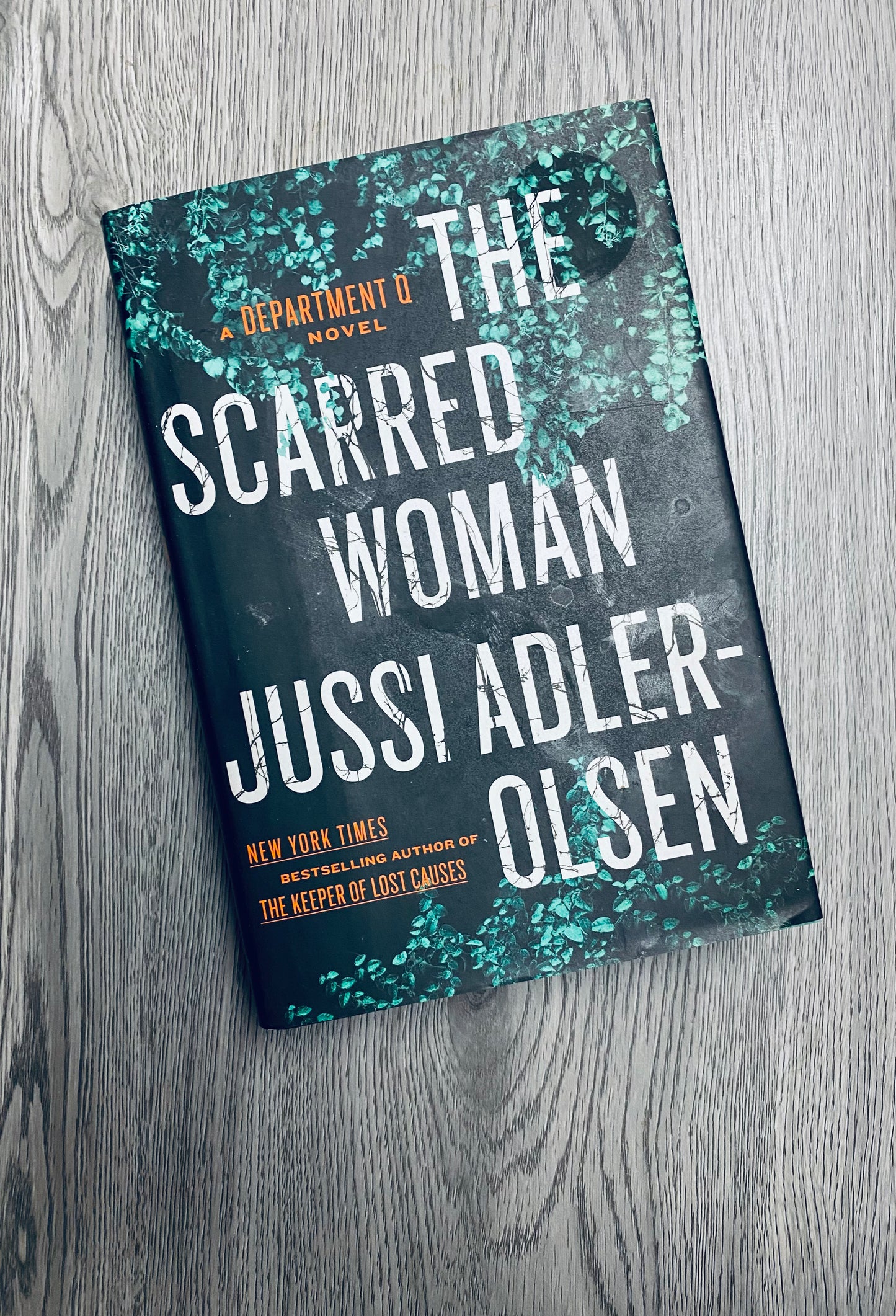 The Scarred Woman ( Department Q #7) by Jussi Adler-Olsen-Hardcover Used