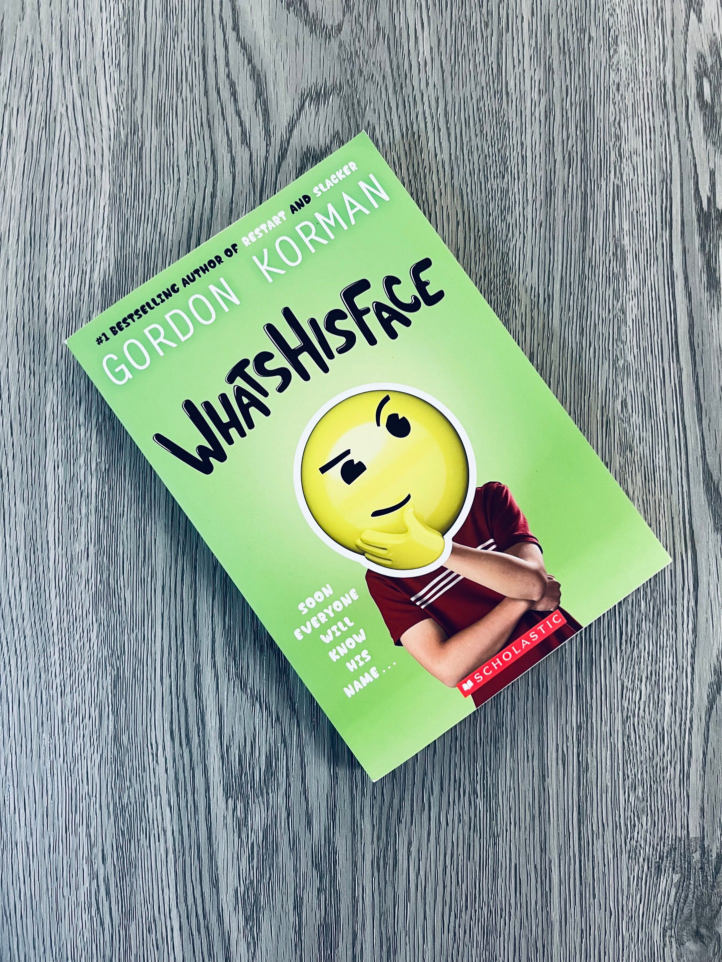 WhatsHisFace by Gordon Korman-Used