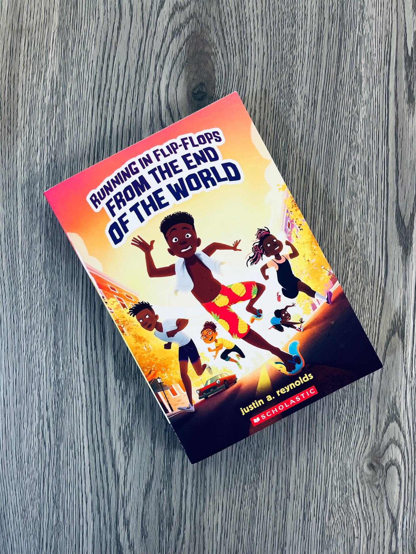 Running in Flip-Flops from the end of the World by Justin A. Reynolds-Used