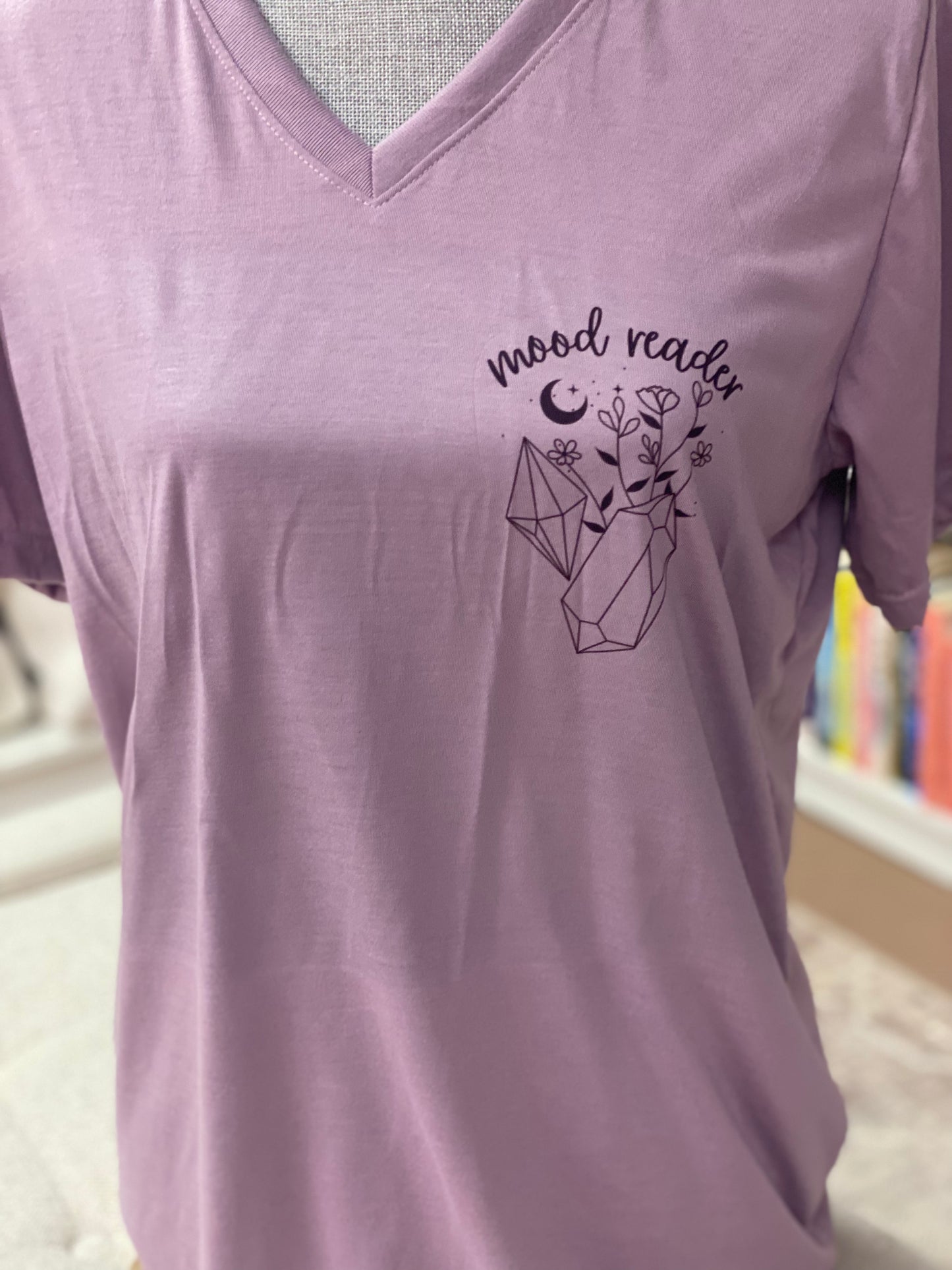 Mood Reader T- Shirt-Plum