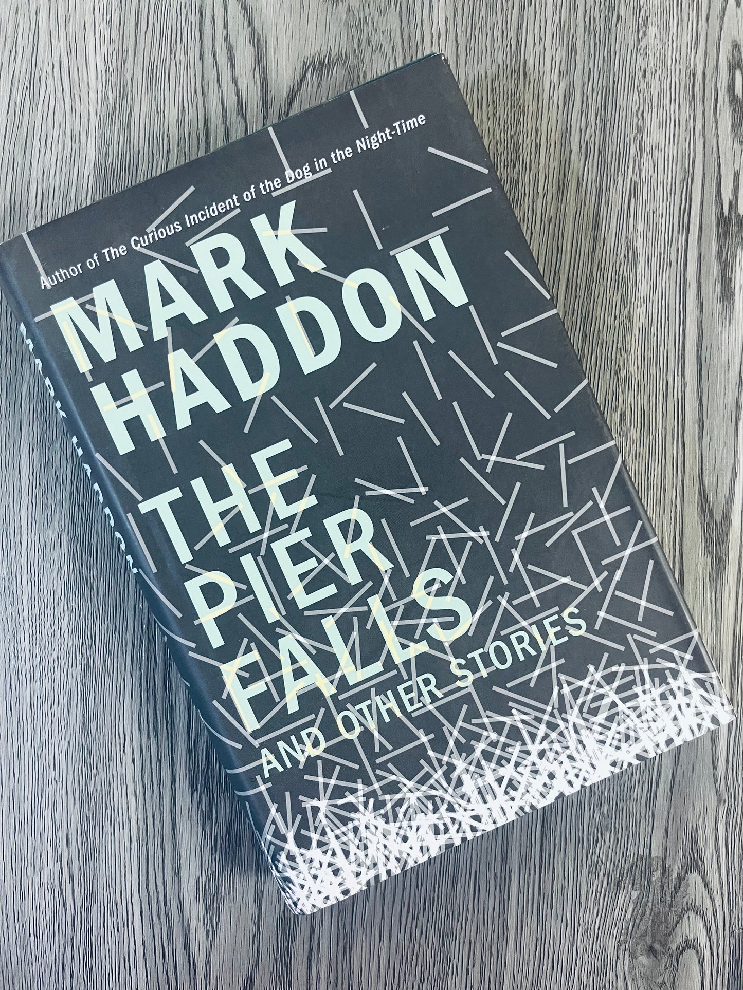 The Pier Falls and Other Stories by Mark Haddon - Hardcover Used