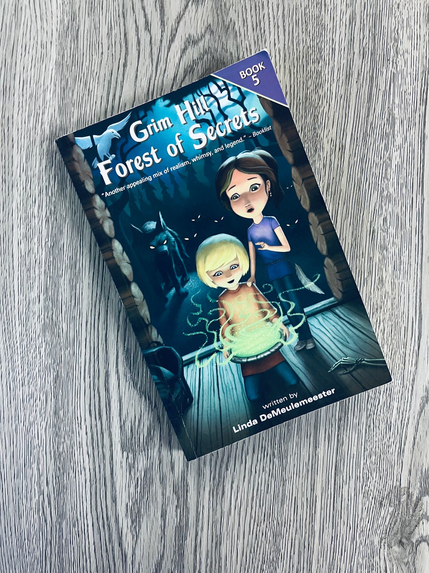 Forest of Secrets (Grim Hill #5) by Linda DeMeulemeester-Used
