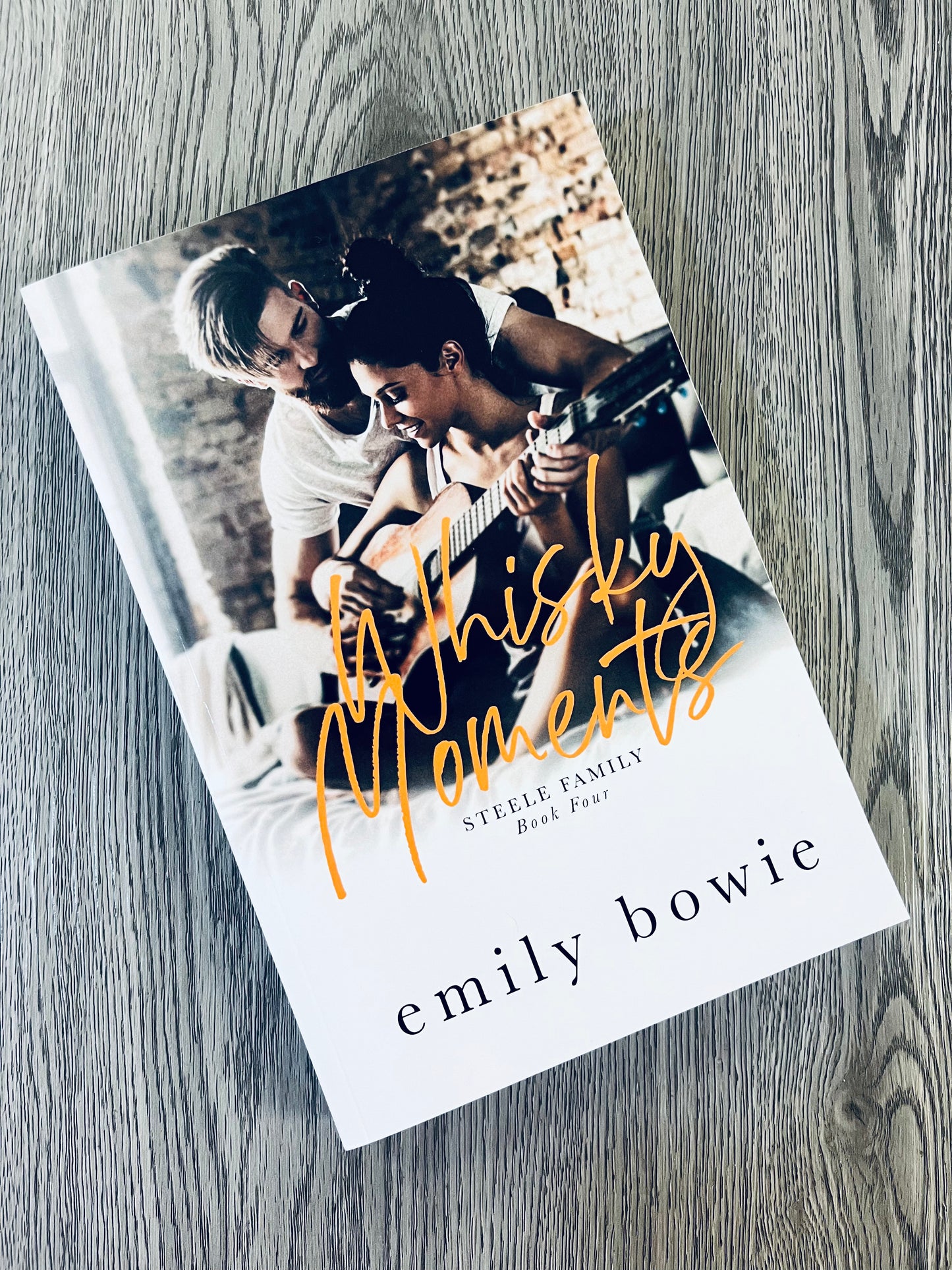 Whiskey Moments (Steele Family #4) by Emily Bowie-Used