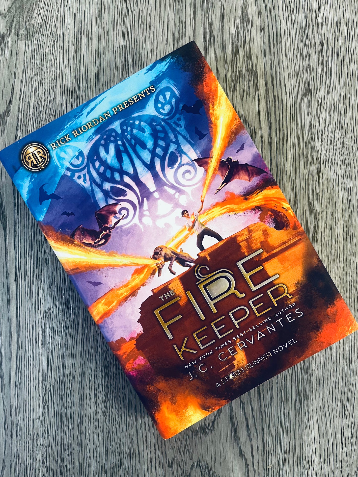 The Fire Keeper (The Storm Runner #2) by J.C. Cervantes - Hardcover Used