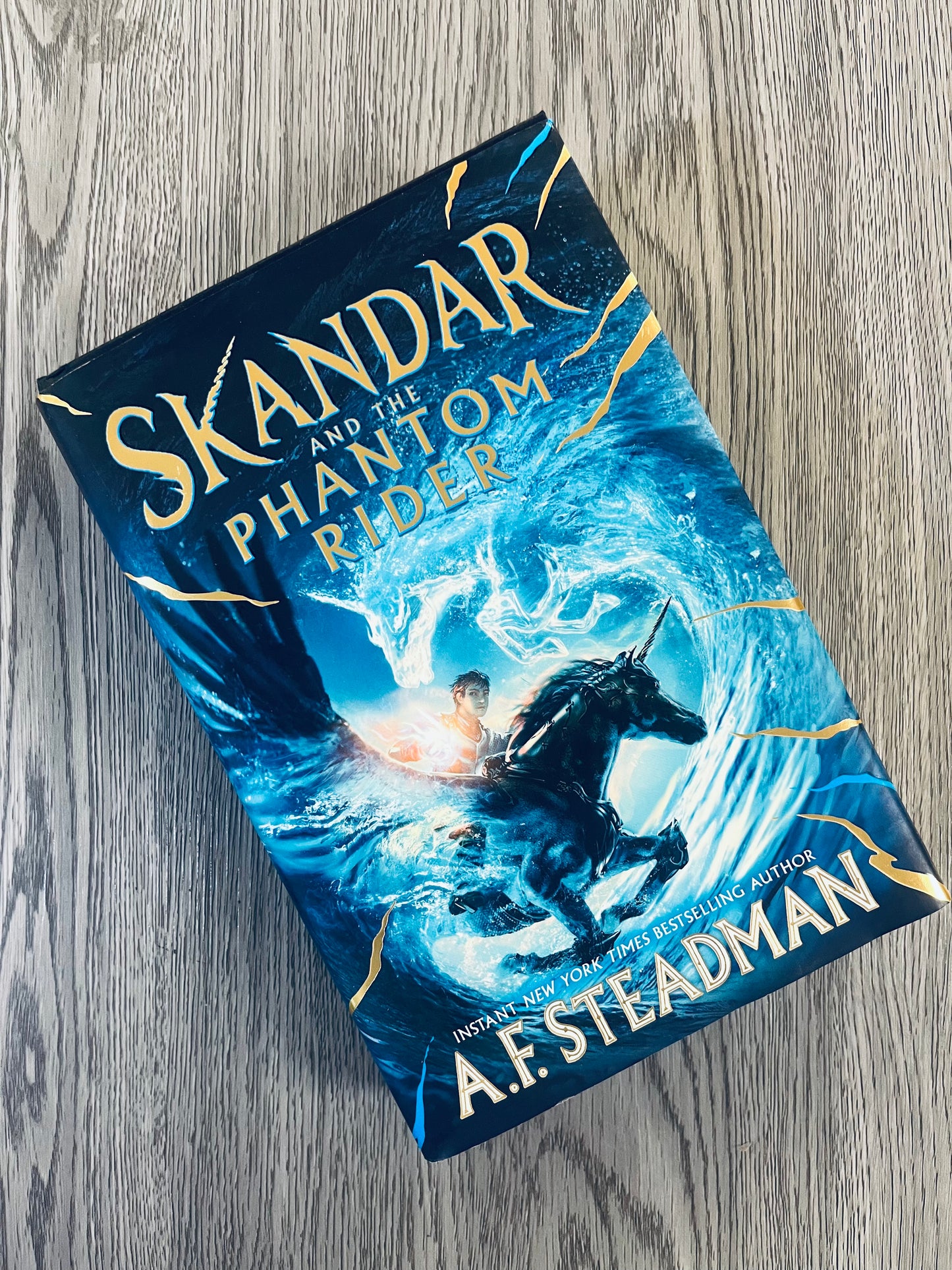 Skandar and the Phantom Rider (Skander #2) by A.F. Steadman - Hardcover Used