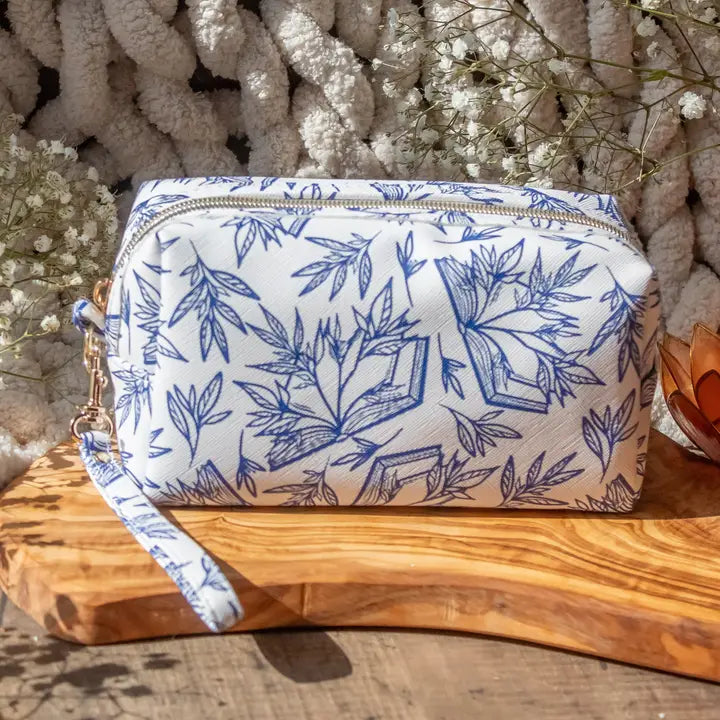 Bookish Cosmetic / Pencil Zip Bags