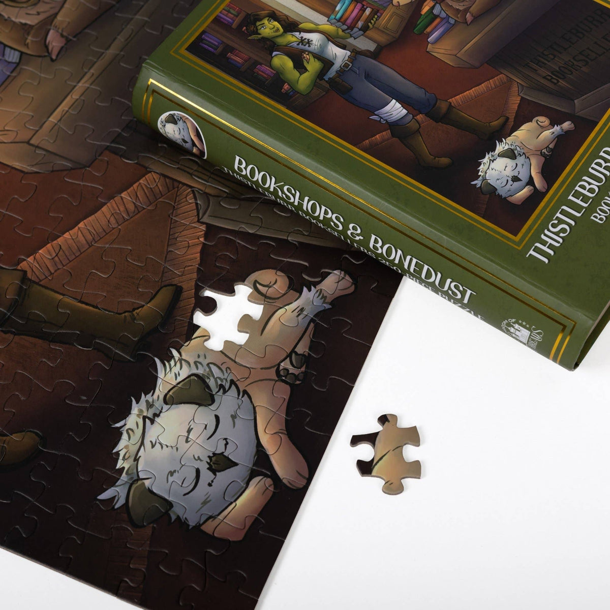 Thistleburr Bookshop Keepsake Puzzle | Bookshops & Bonedust