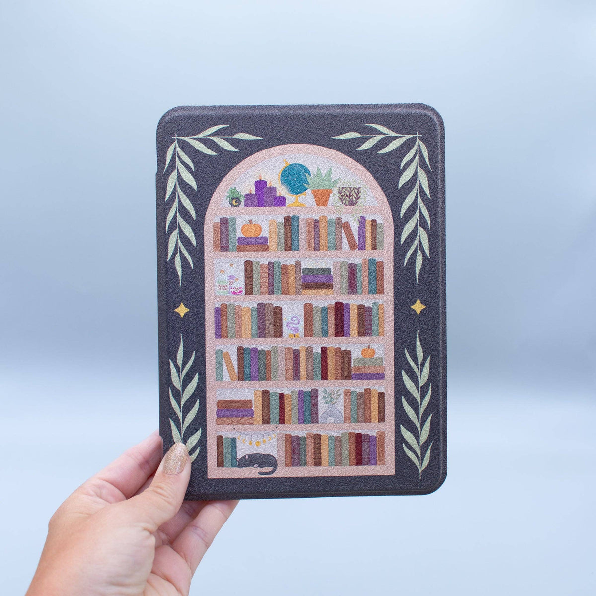 Mystical Bookshelf Kindle Case