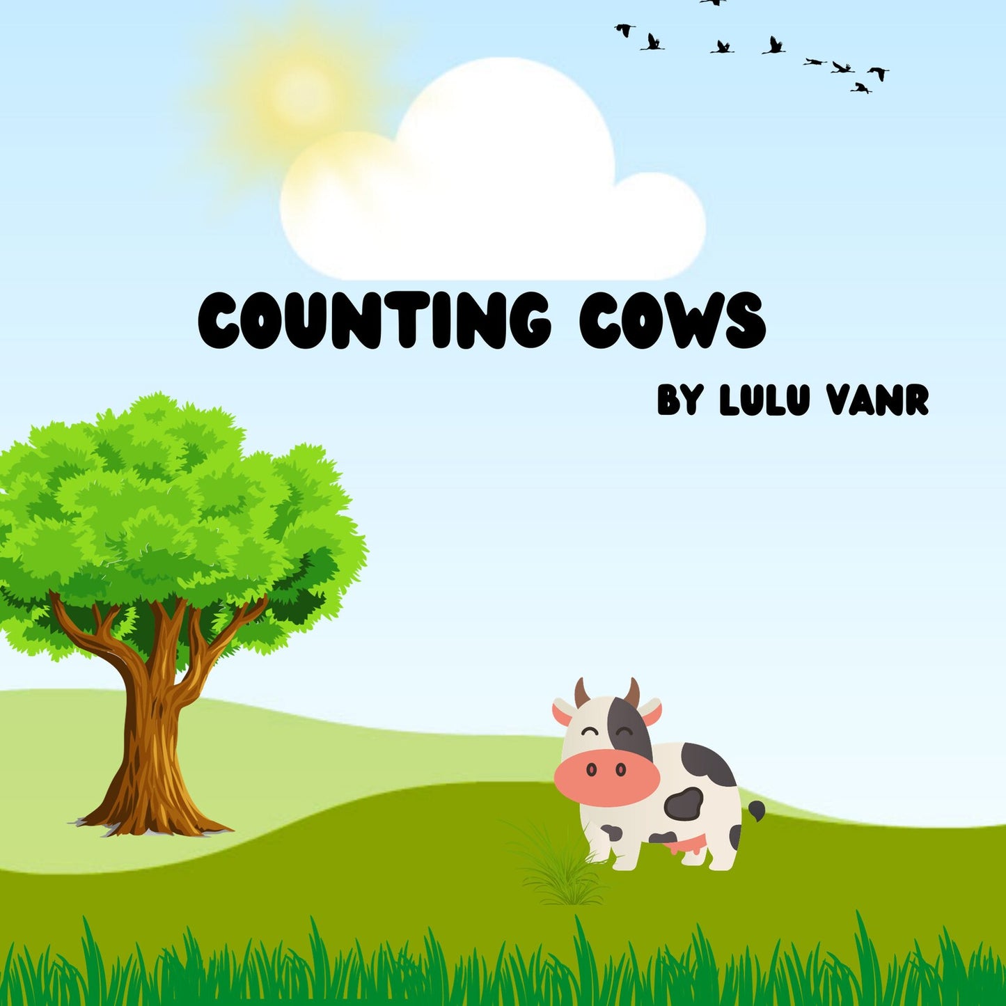 Counting Cows by Lulu Vanr - Boardbook New
