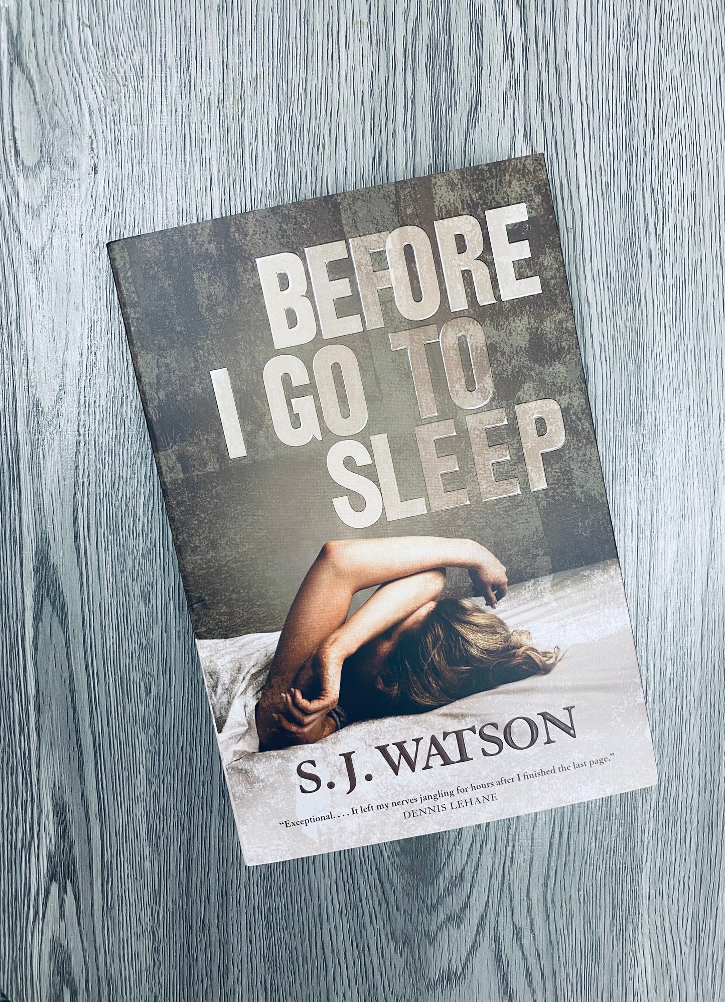 Before I Go to Sleep by SJ Watson-Used