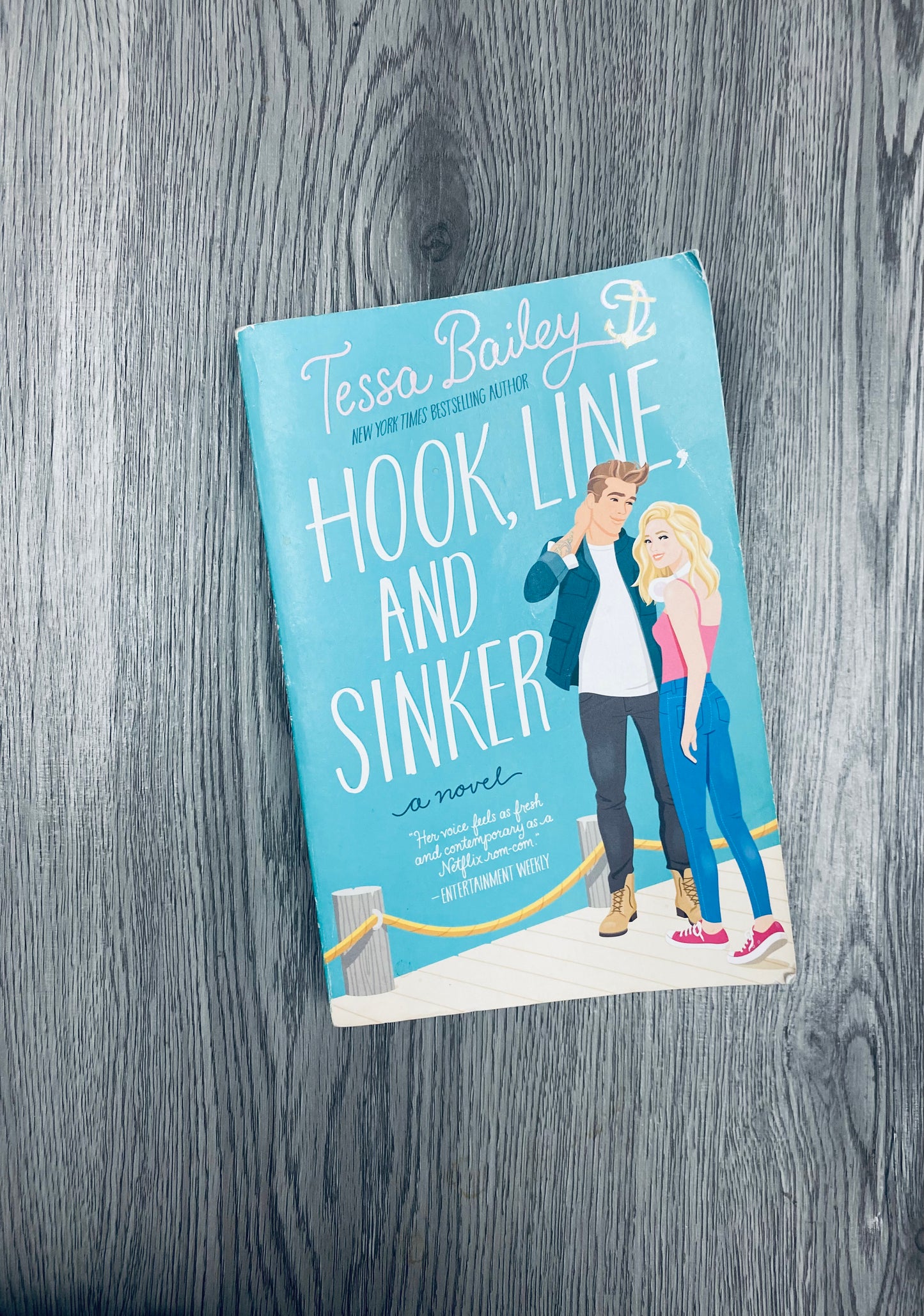 Hook Line and Sinker (Bellinger Sisters #2) by Tessa Bailey-Used