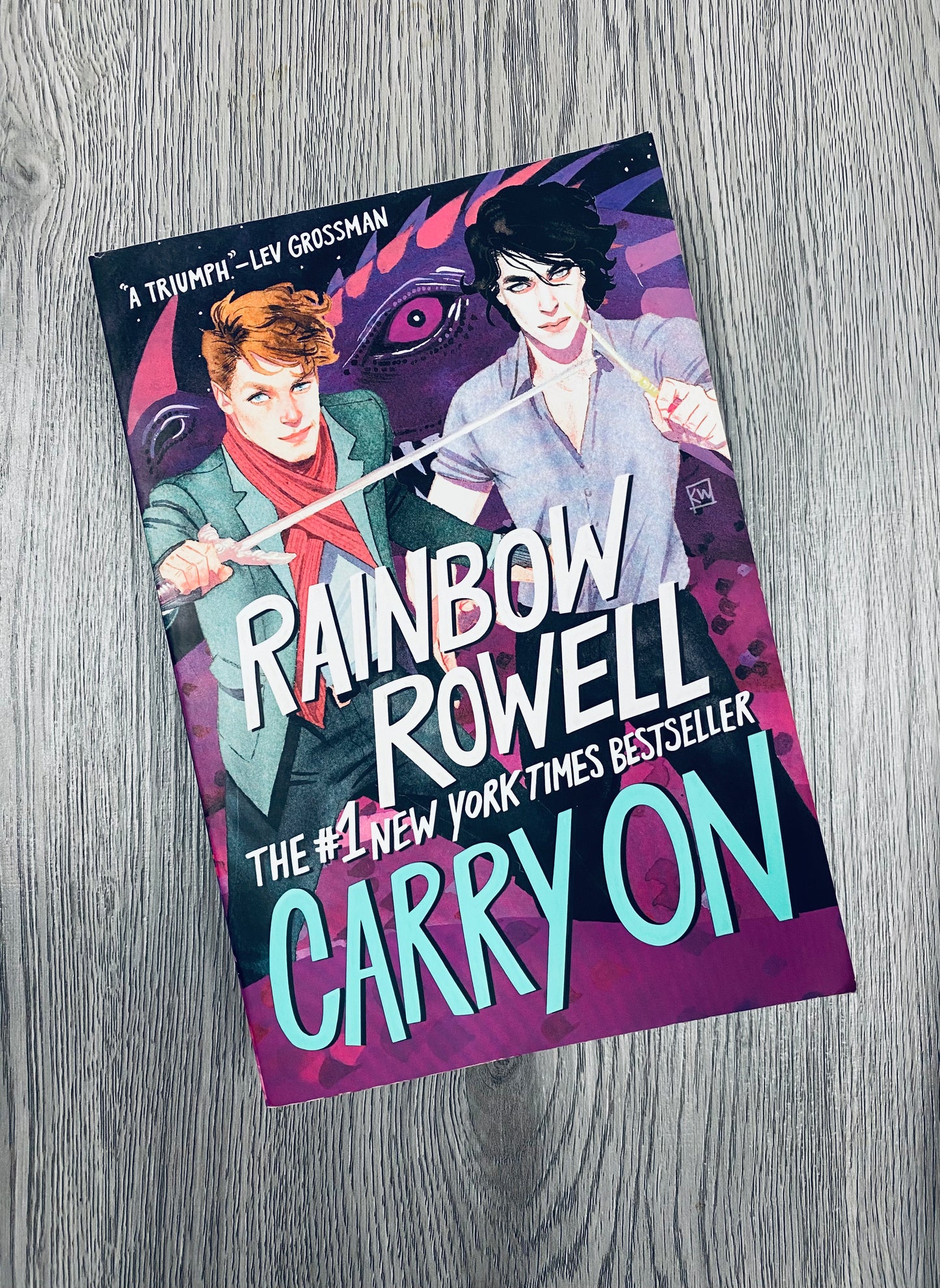 Carry On (Simon Snow #1) by Rainbow Rowell-Used