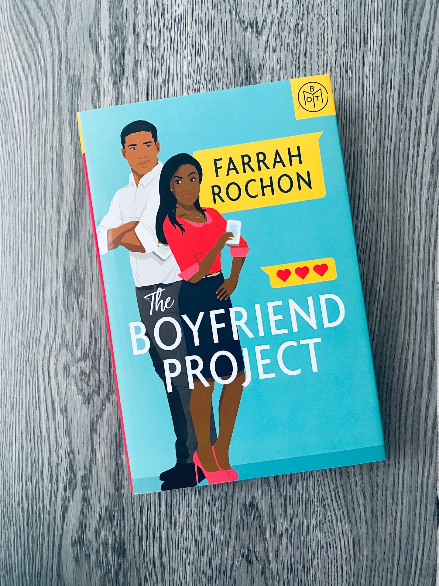 The Boyfriend Project (The Boyfriend Project #1) by Farrah Rochon-Hardcover Used