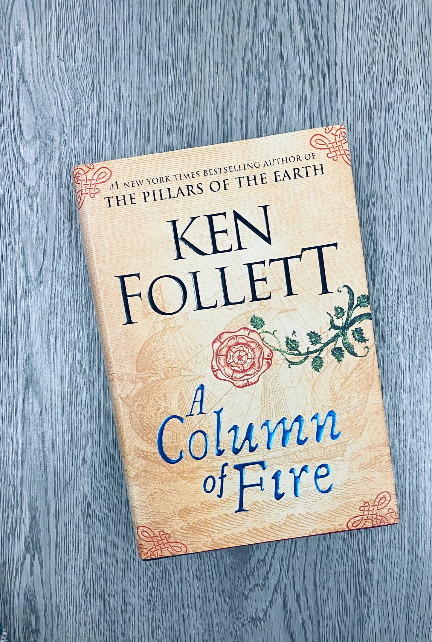 A Column of Fire (Kingsbridge #3) by Ken Follett-Used