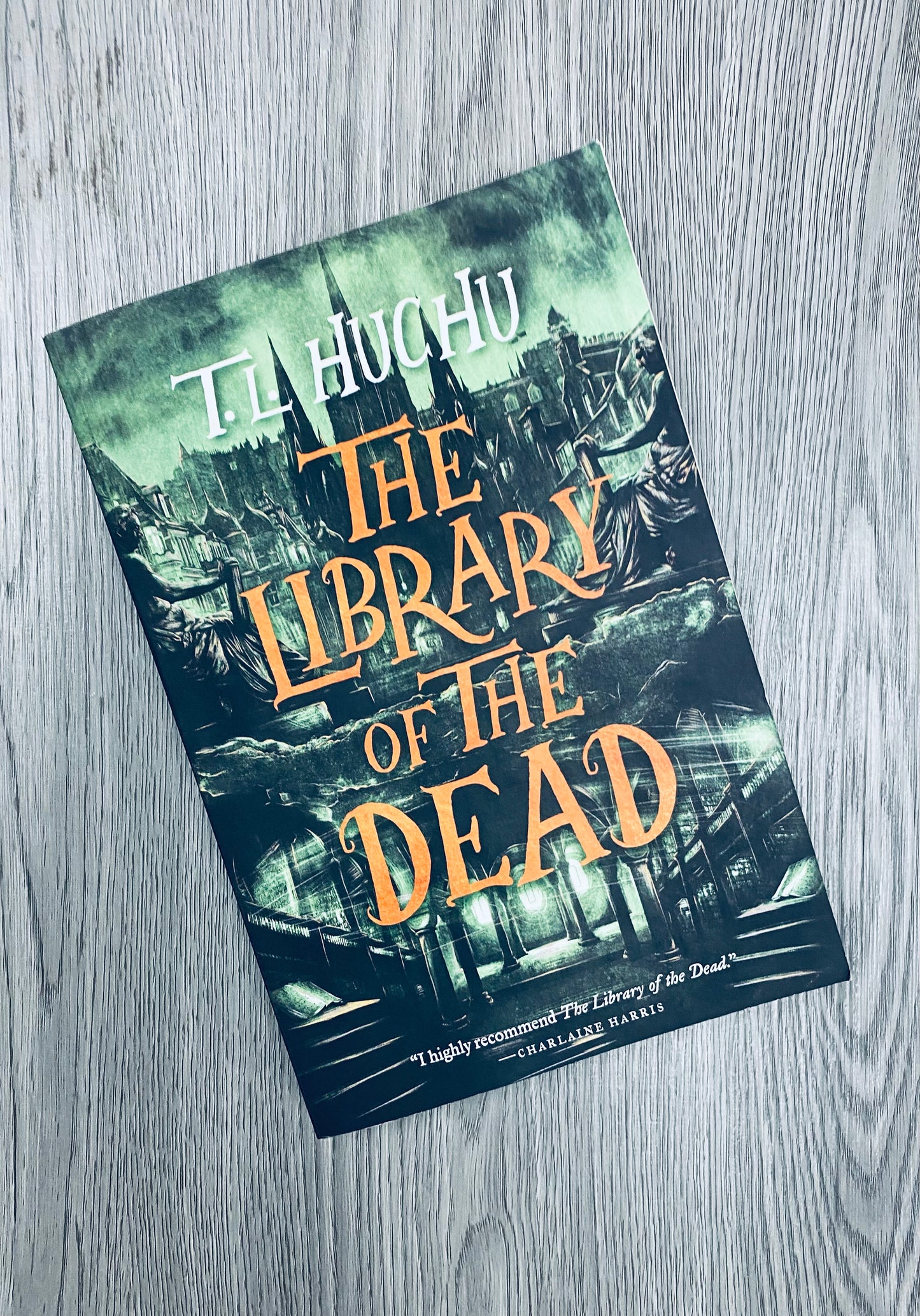 The Library of The Dead (Edinburgh Nights #1) by T.L Huchu-Hardcover Used