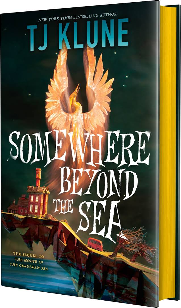 Somewhere Beyond the Sea (Cerulean Chronicles Book 2) by T.J. Klune-Hardcover New