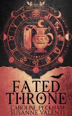 Fated Throne (Zodiac Academy #6) by Caroline Peckham - New