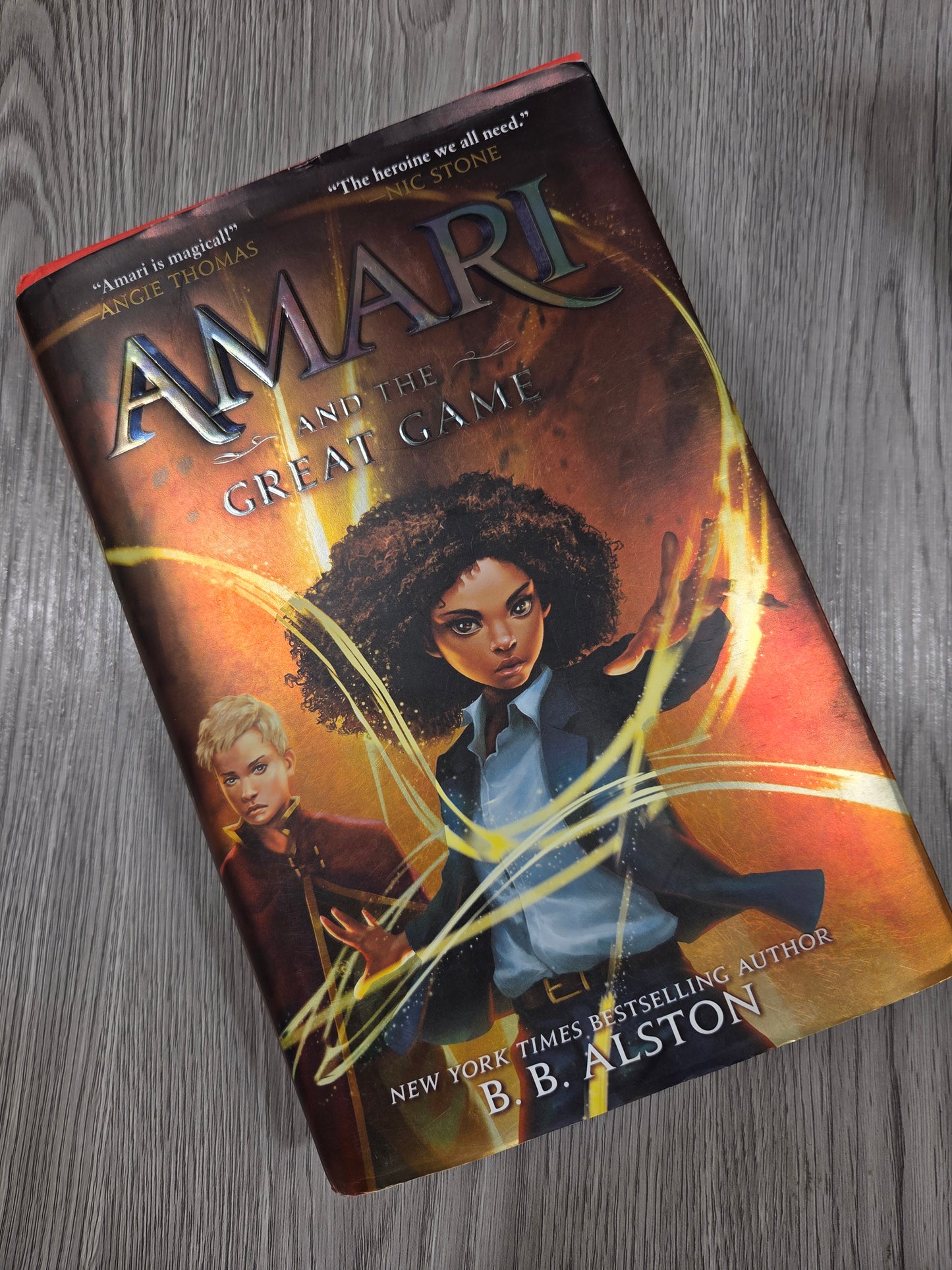 Amari and the Great Game (Supernatural Investigations #2) by B.B. Alston - Hardcover Used