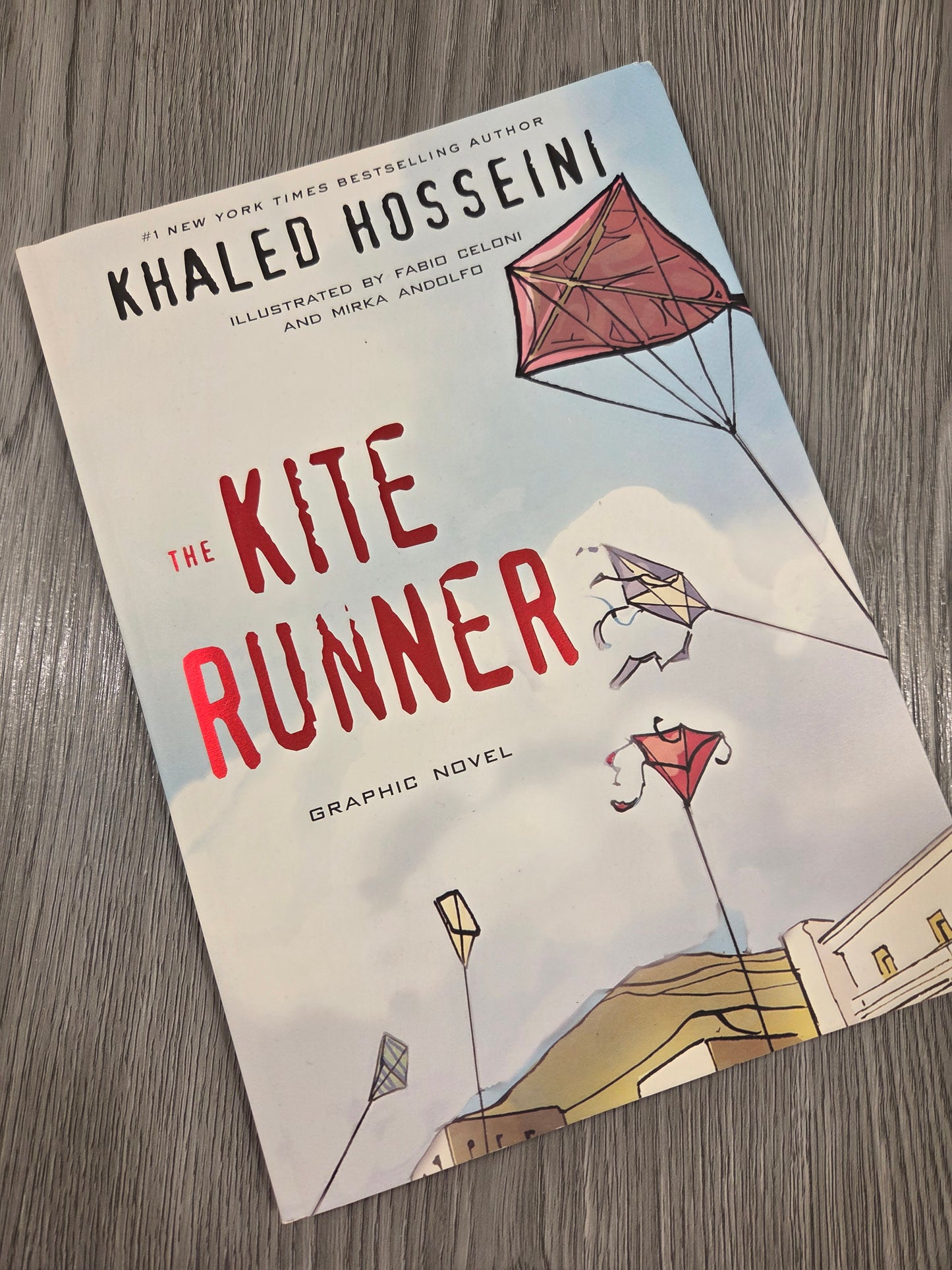 The Kite Runner by Khaled Hosseini - Graphic Novel-Used