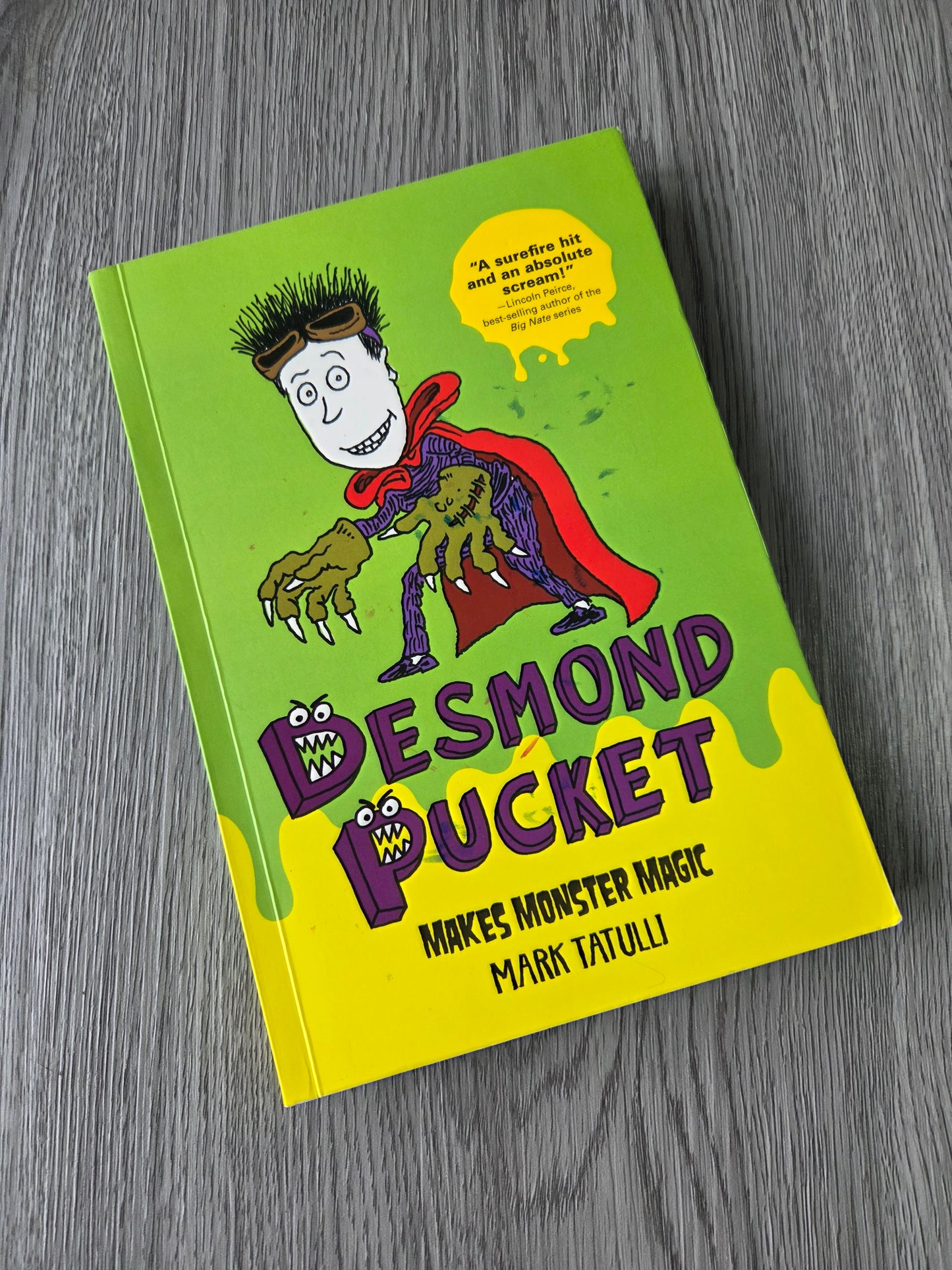 Desmond Pucket Makes Monster Magc (Volume 1) by Mark Tatulli- Used