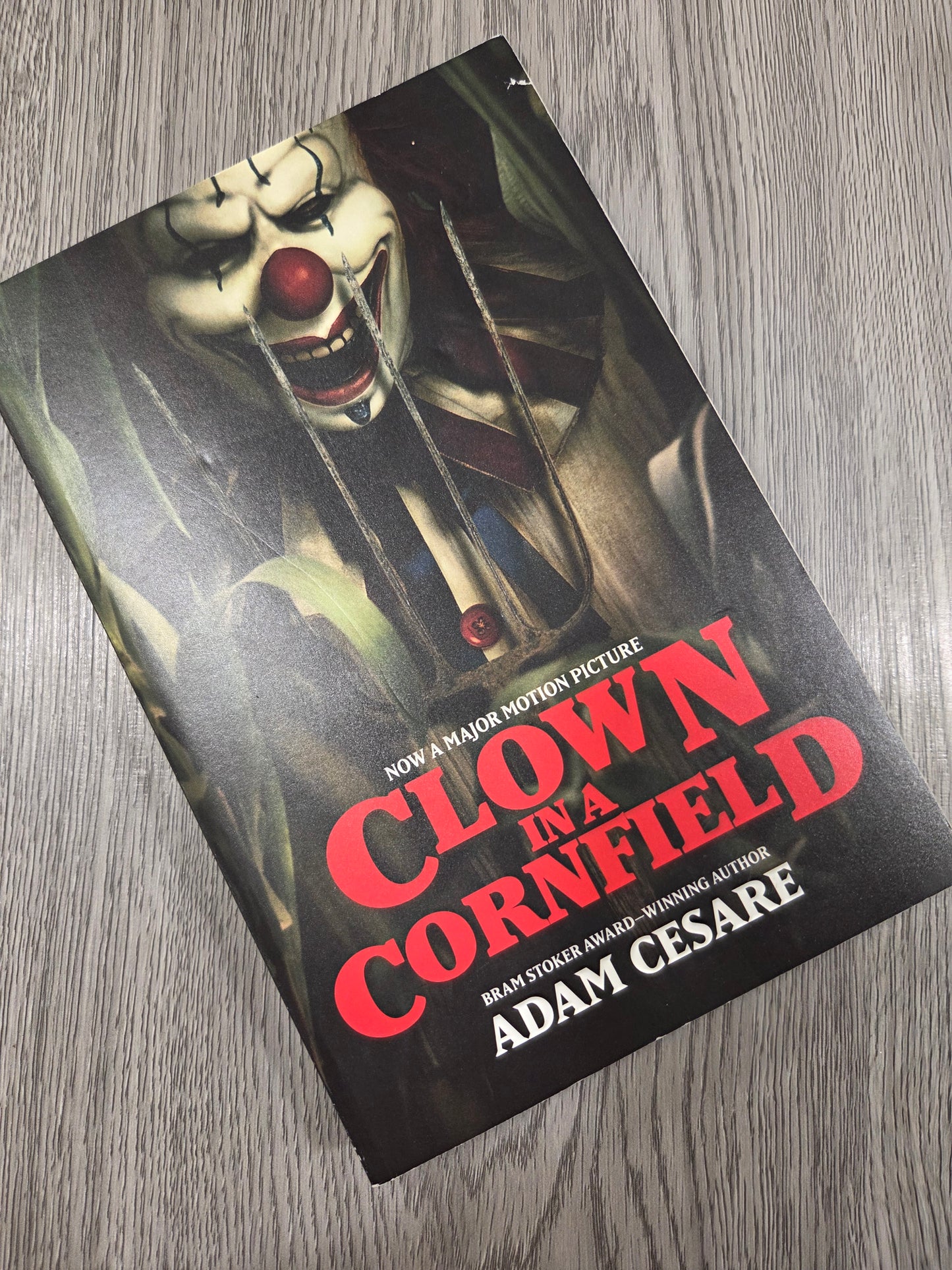 Clown in a Cornfield by Adam Cesare - Used