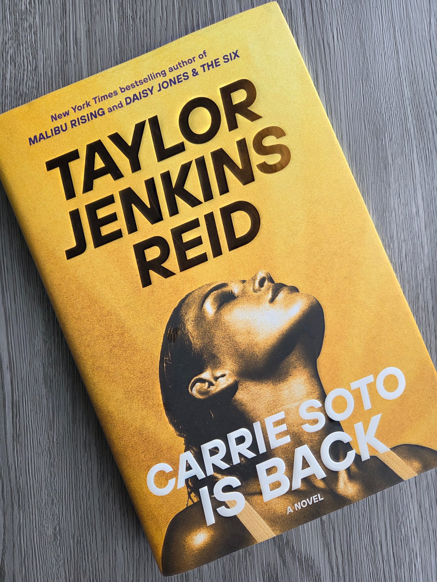 Carrie Soto Is Back by Taylor Jenkins Reid - Hardcover Used