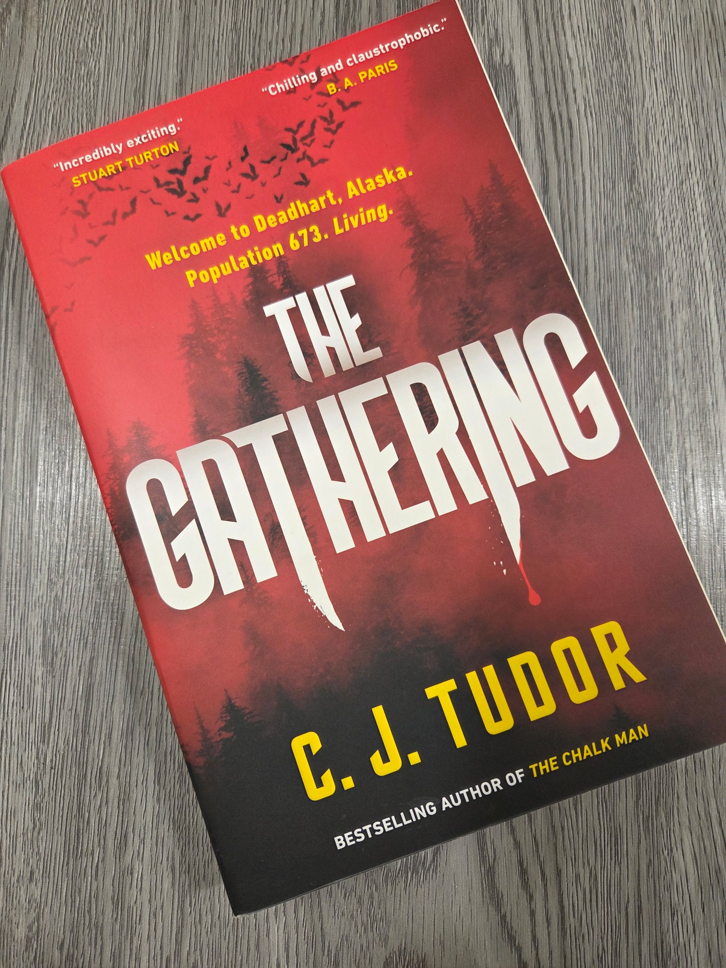 The Gathering by C.J. Tudor - Used