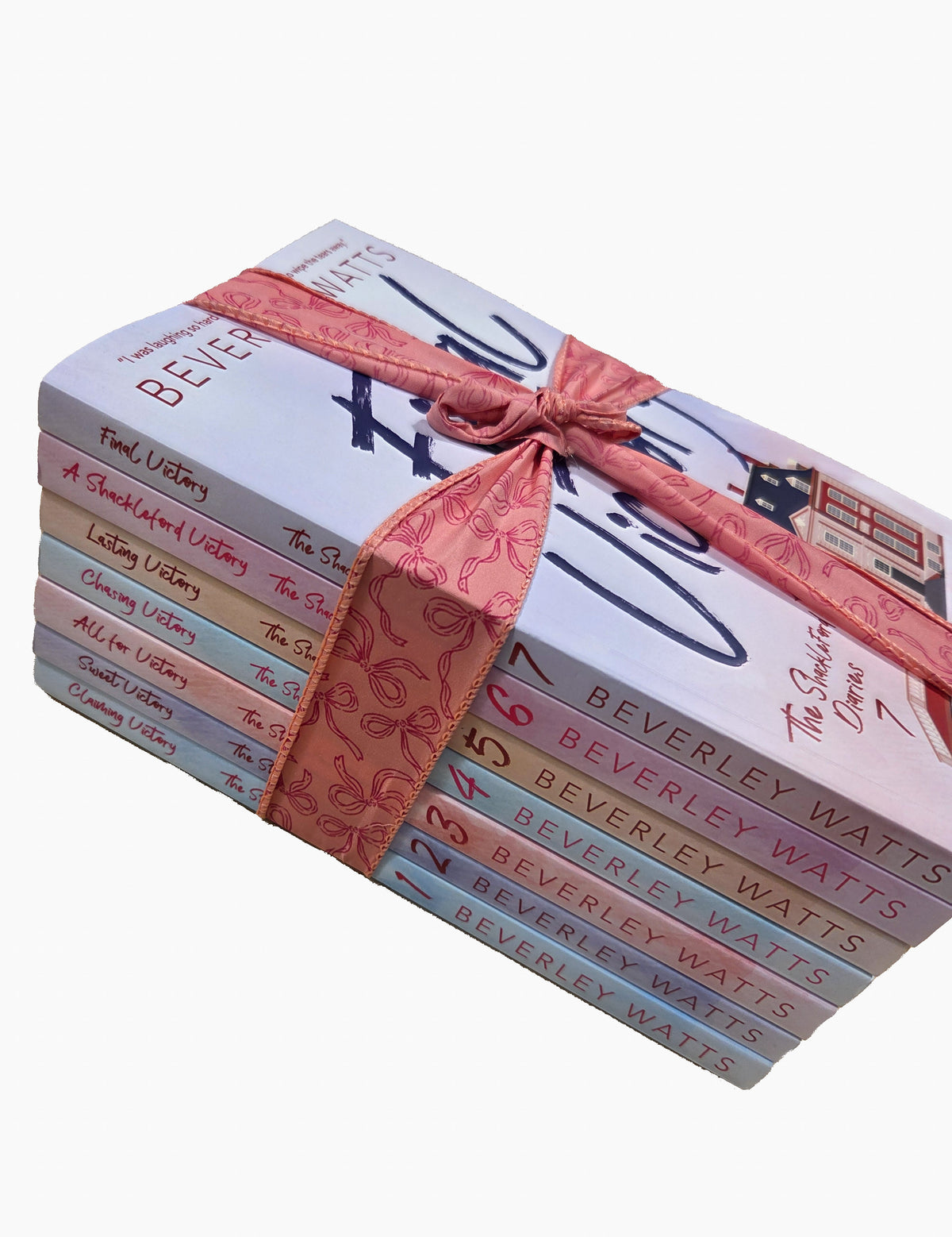 The Shackleford Diaries Books 1-7 Set by Beverley Watts - Used